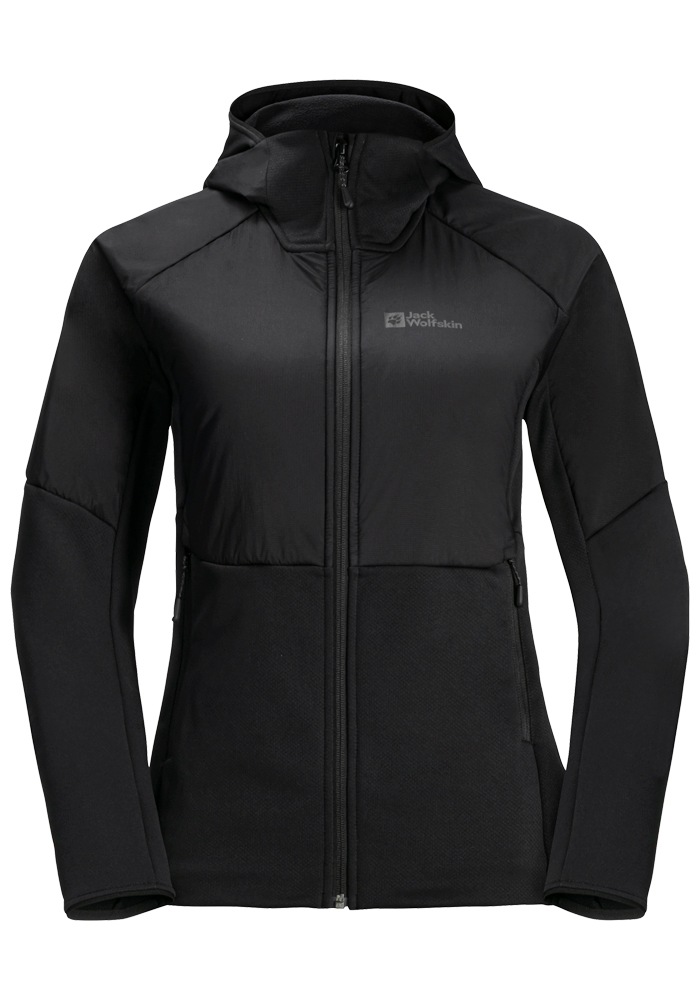 Jack Wolfskin Kapuzenfleecejacke »ALPGRAT PRO INS FZ W« mit Kapuze