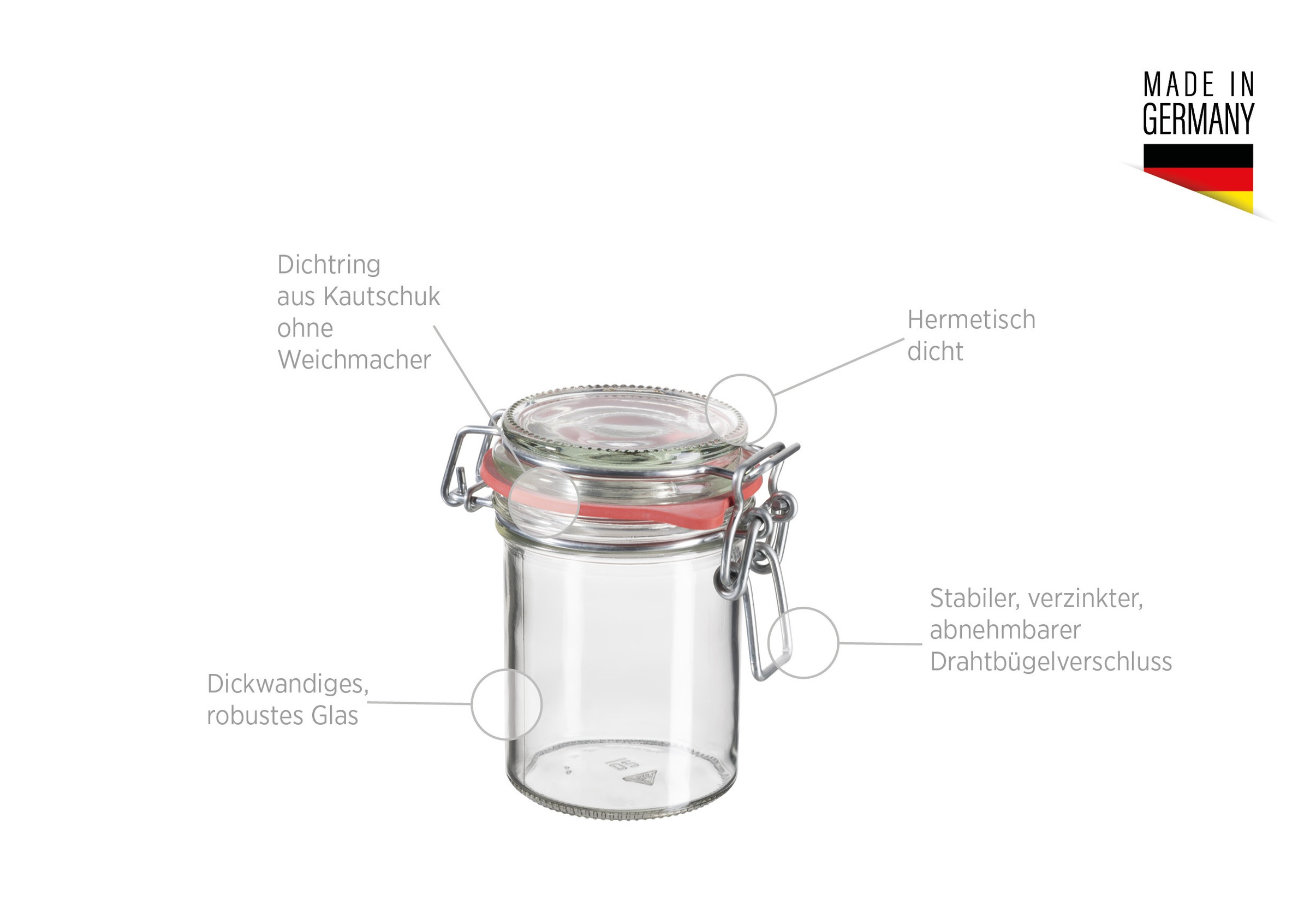 MÄSER Einmachglas »Gothika«