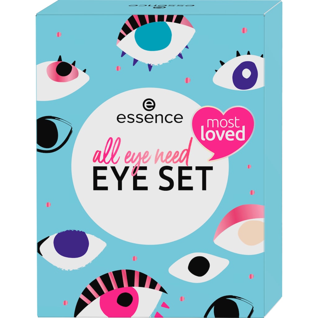 Essence Augen-Make-Up-Set »all eye need EYE SET«, (Set, 4 tlg.)