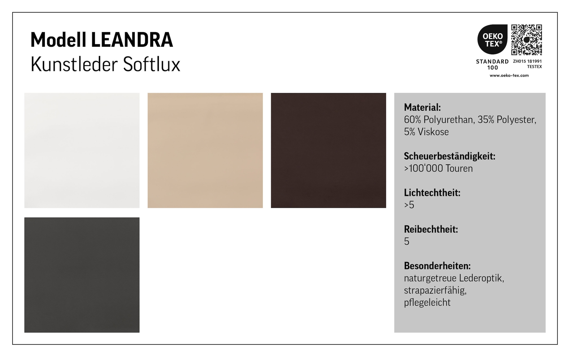 COTTA Ecksofa »Leandra L-Form« wahlweise mit Schlaffunktion & Bettkasten