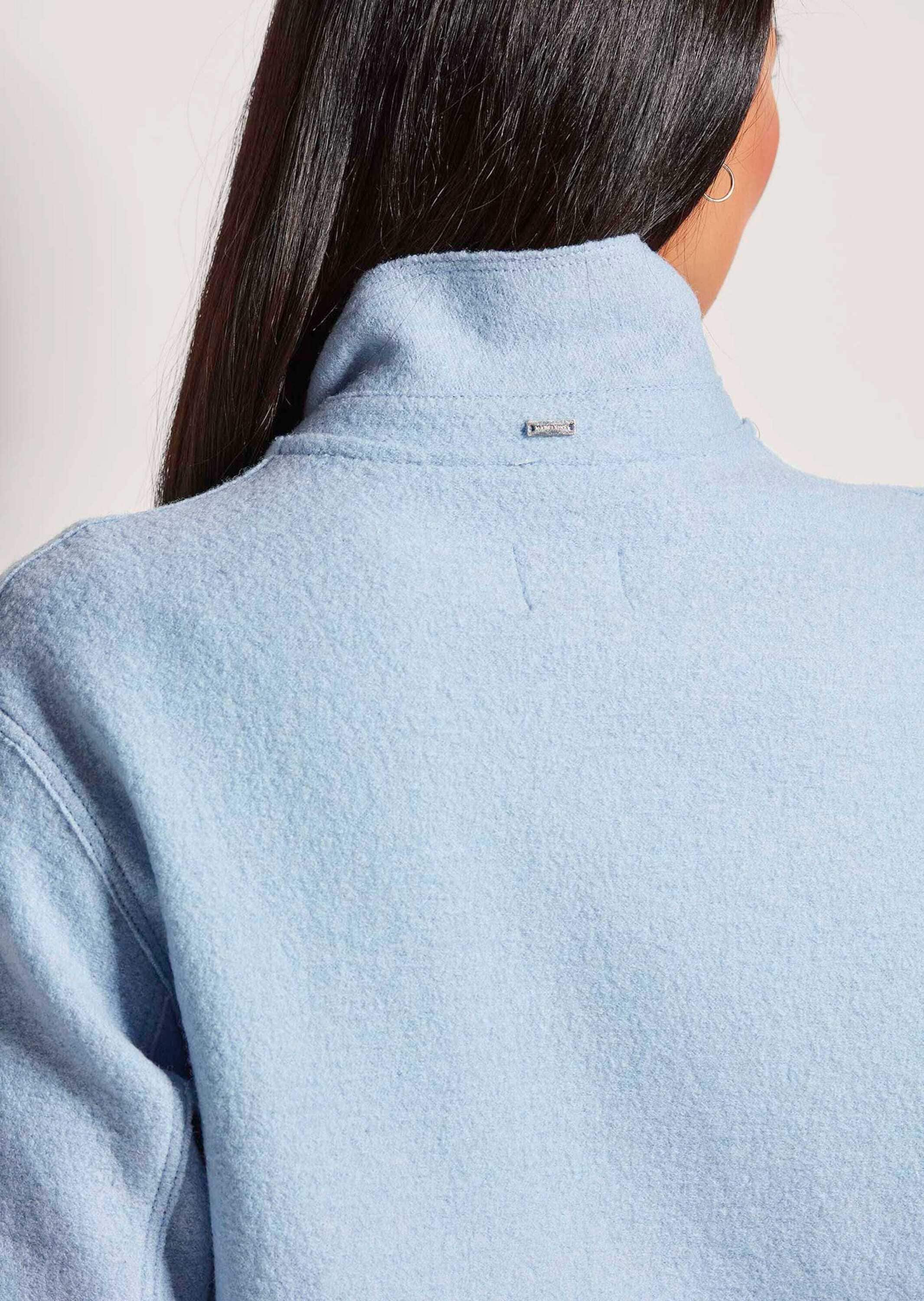 MADELEINE Kurzblazer »Kurzblazer Wollblazer mit Klappkragen und Pattentaschen« Wollblazer in Leichtverarbeitung, gekochte Wolle