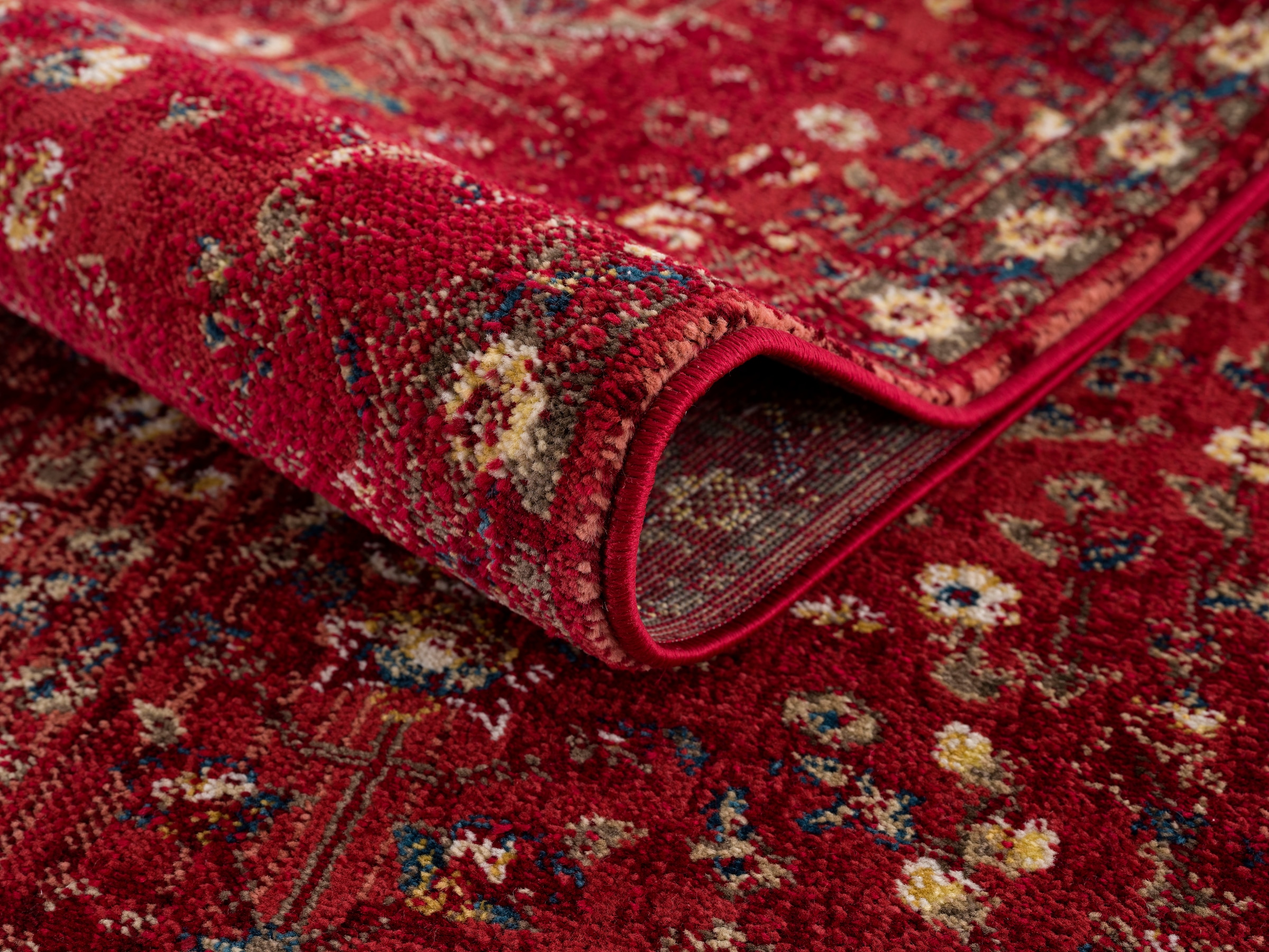 Home affaire Läufer »Clovis«, rechteckig, Teppich im Orient-Design, mit Bordüre, Vintage