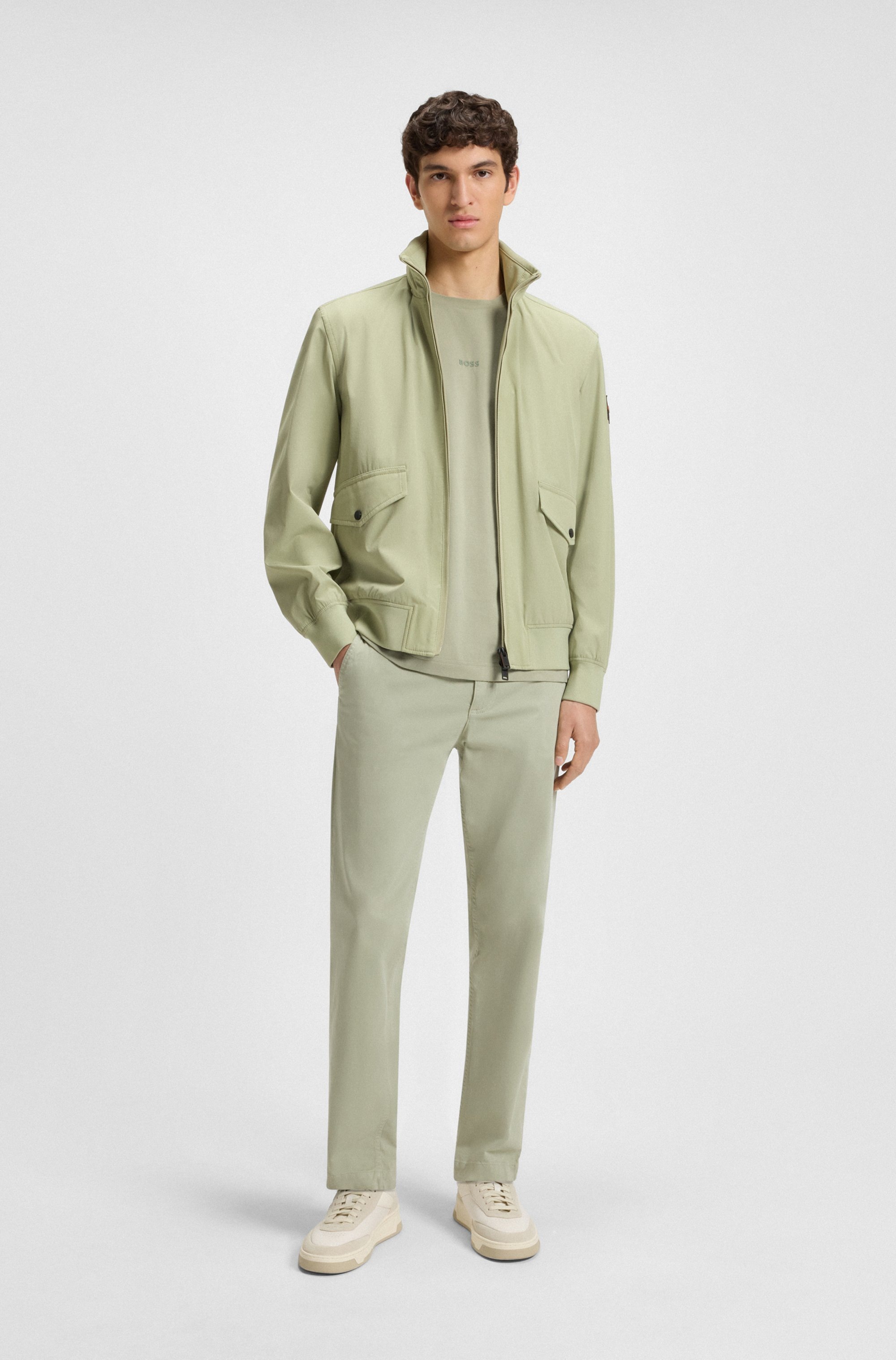 BOSS ORANGE T-Shirt »TChup« mit Rundhalsausschnitt