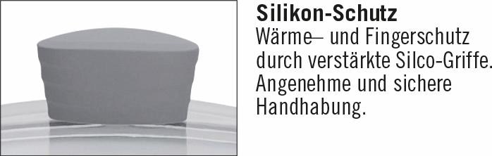 GSW Topf-Set »Bolero«, Aluminiumguss, (Set, 6 tlg., 1x Kochtopf Ø 16 cm, 1x Kochtopf Ø 20 cm, 1x Kochtopf Ø 24 cm), Induktion