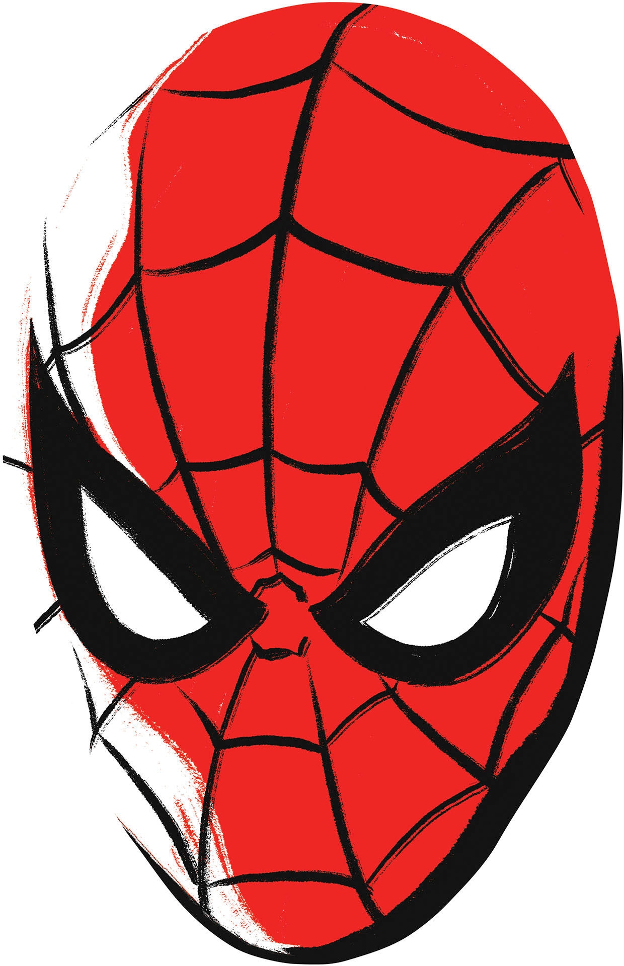 Komar Wandtattoo »Spider-Man Headshot - Größe 125 x 125 cm«, (1 St.), rund und selbstklebend