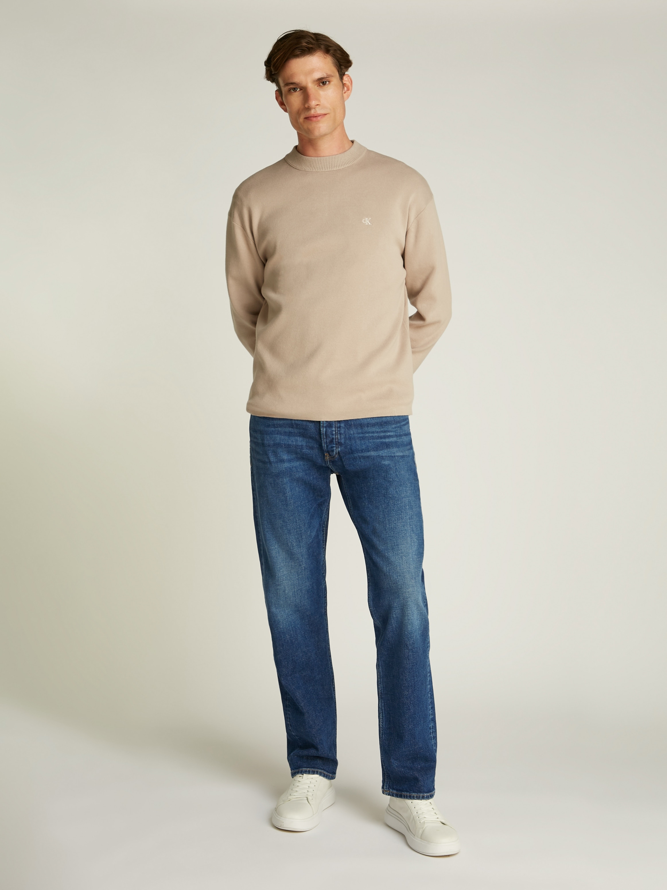 Calvin Klein Jeans Straight-Jeans »STANDARD STRAIGHT«, Coinpocket, Logostickerei