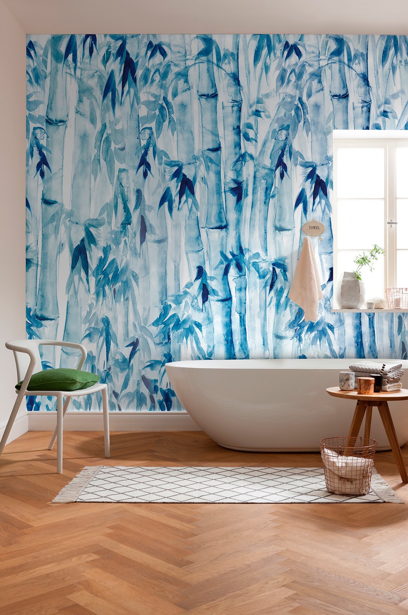 Komar Vliestapete »Digitaldruck Vlies - Bamboos - Größe 300 x 280 cm«, bedruckt, Wohnzimmer, Schlafzimmer