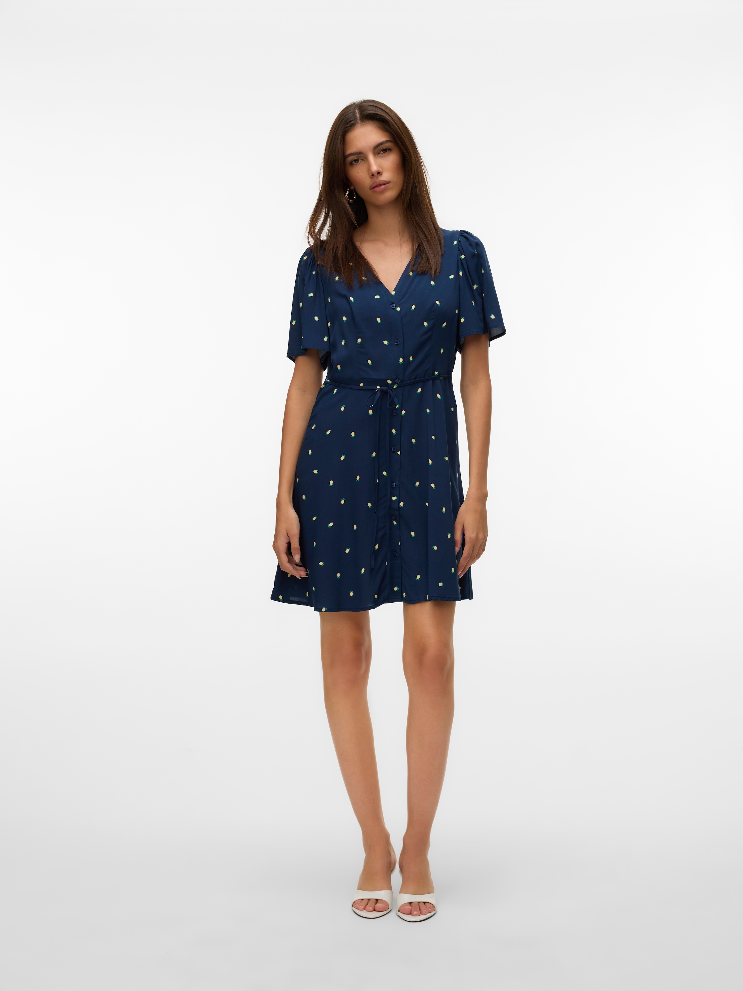 Vero Moda Minikleid »VMALBA SS SHORT DRESS WVN NOOS«