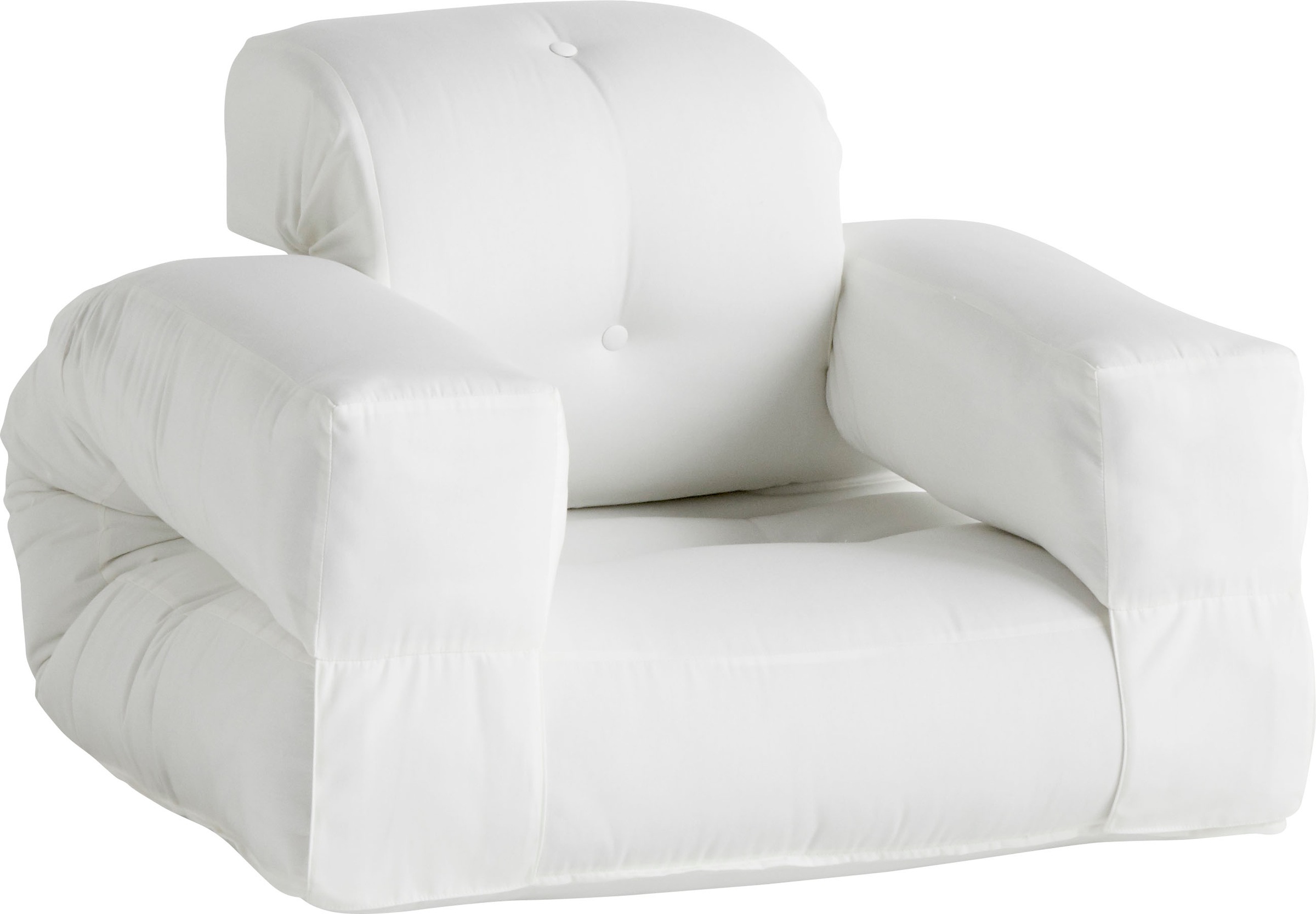Karup Design Gartensessel "HIPPO Chair out™, Loungesessel in Schlafplatz verwandelbar" B/H/T ca: 90x70x122cm - Liegefläche 90x200cm, Outdoor geeignet, Schmutz- und Wasserabweisend, Made in Europe