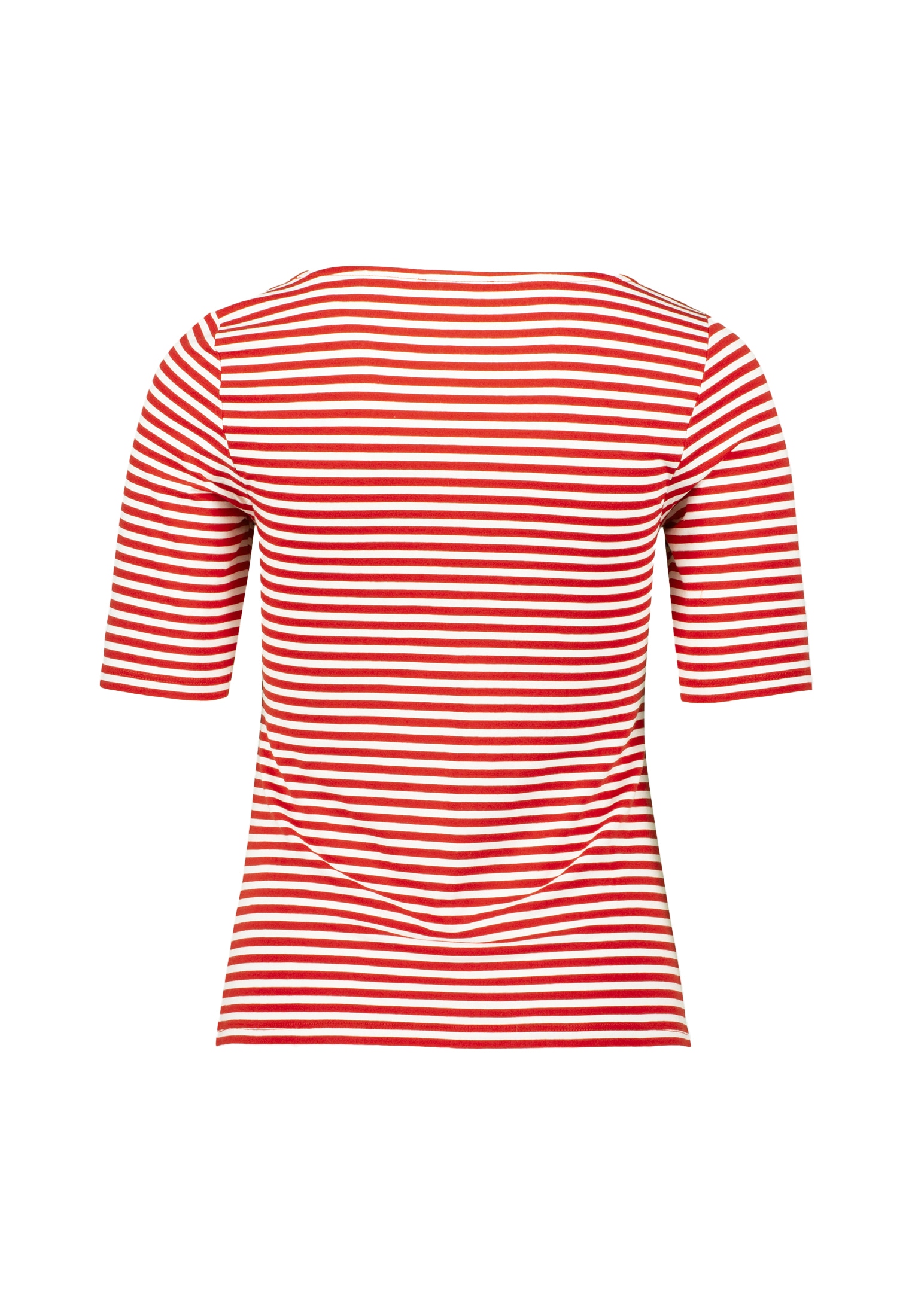 Zero T-Shirt »Streifenshirt mit U-Boot Ausschnitt«
