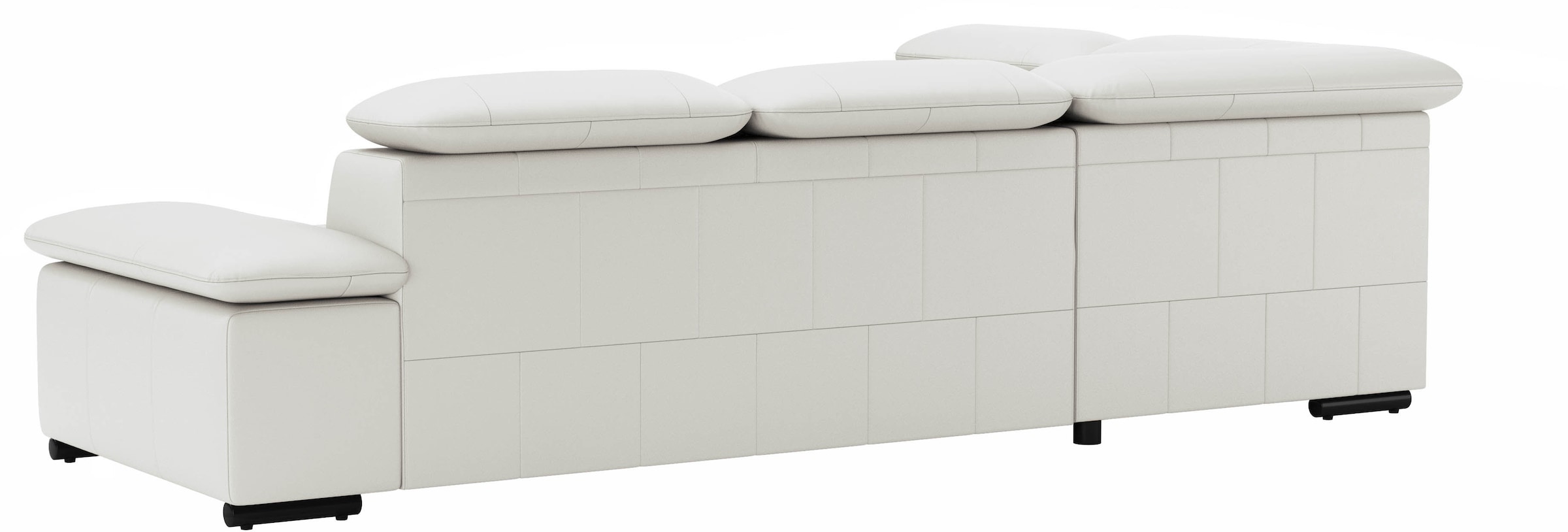 sit&more Ecksofa »Alcudia L-Form«, mit Armteilverstellung, optional Kopfteilverstellung und Bettfunktion