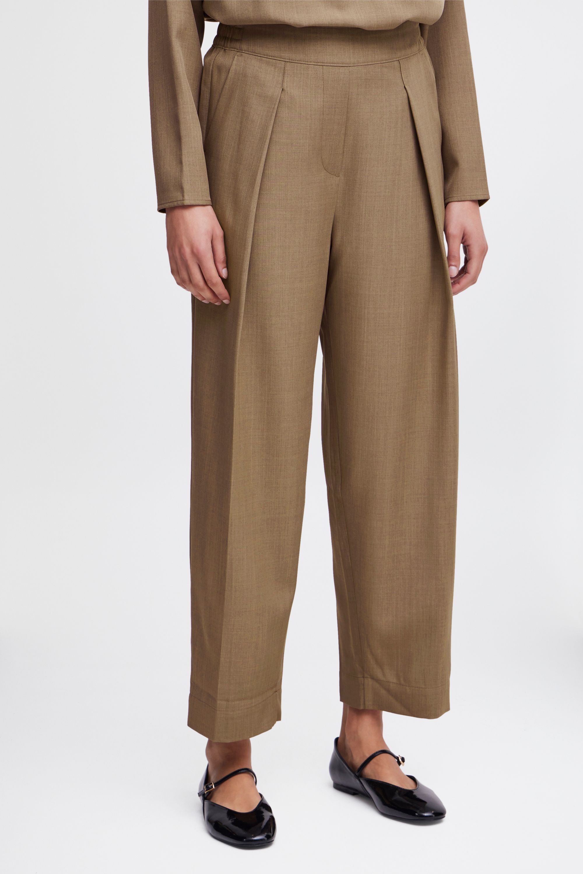 b.young Stoffhose »Stoffhose BYMMMIDDE BARREL PANTS -«