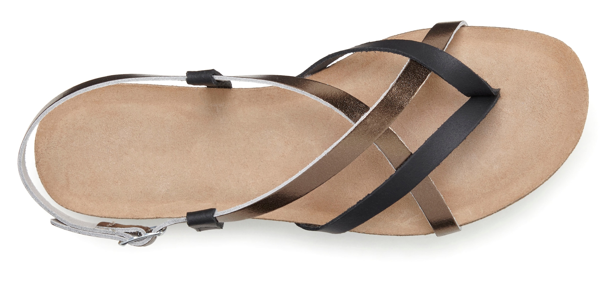 Vivance Zehentrenner, Sandale, Sandalette, Sommerschuh aus hochwertigem Leder