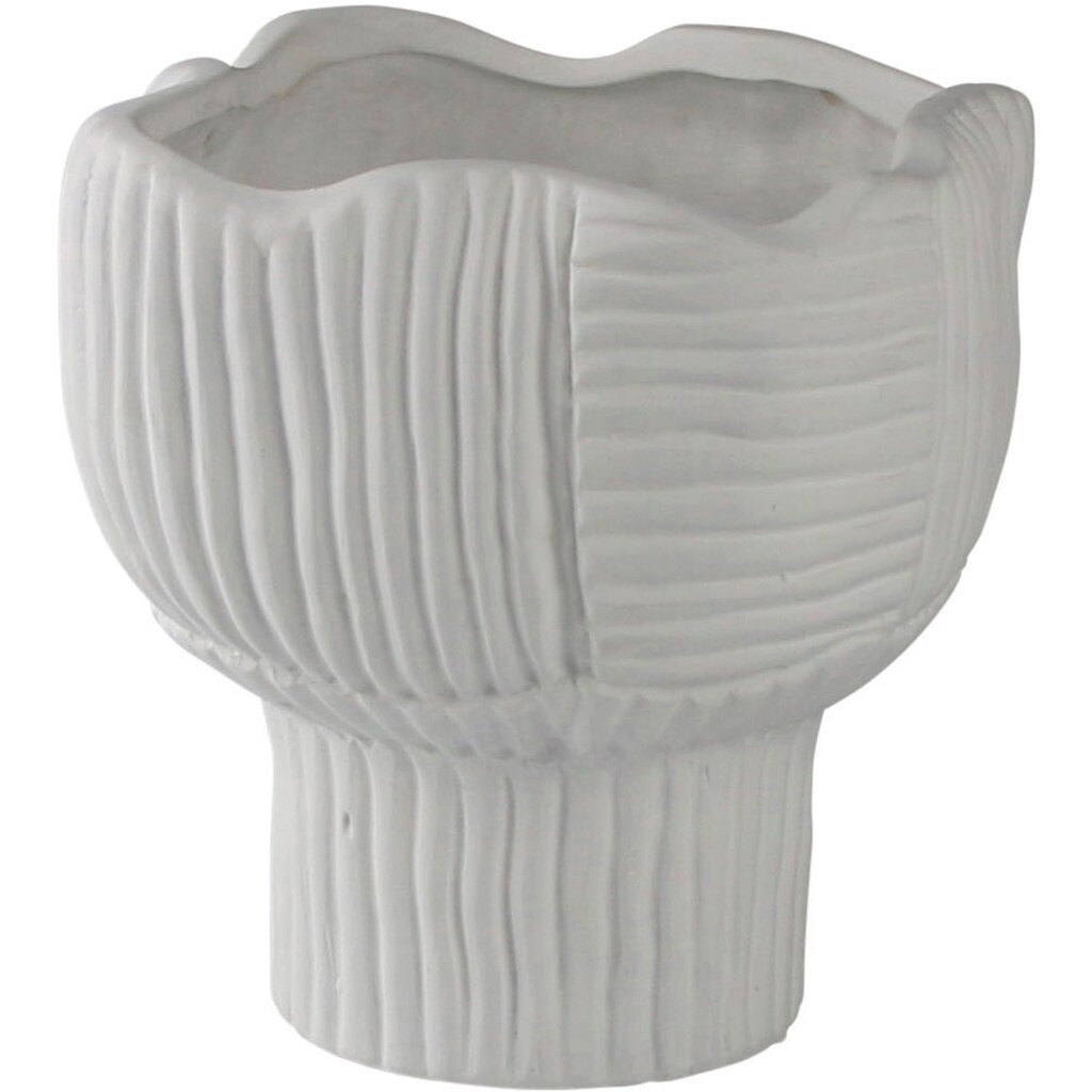 AM Design Dekovase »Blüte, Tischvase aus Keramik, Höhe ca. 17 cm«, (1 St.)