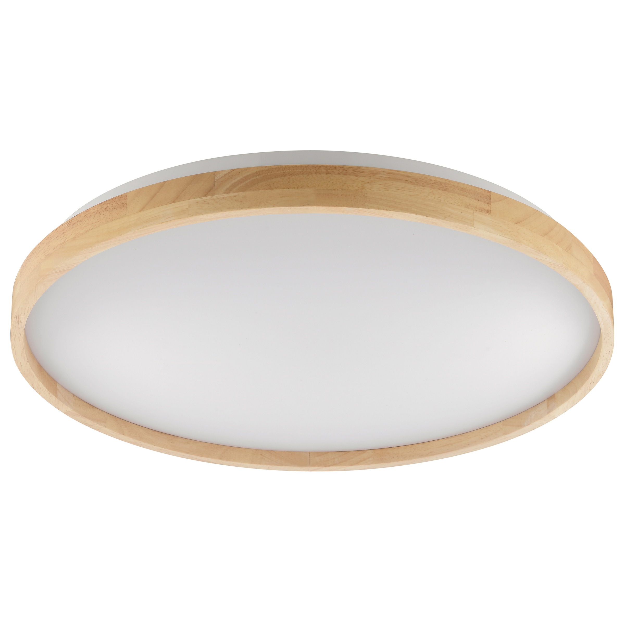 Brilliant LED Deckenleuchte »Alson« LED-Modul 1 Stk. warmweiß - kaltweiß Ø 49,5 cm, 17 W, 3540 lm, 3000-6500 K, Holzrahmen