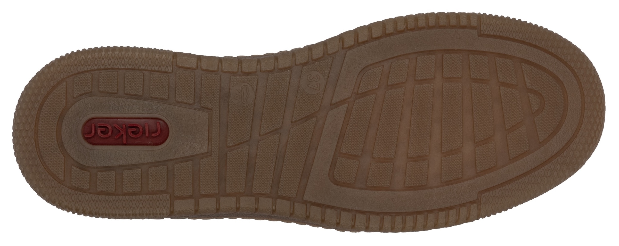 RIEKER Sport Plateausneaker, Freizeitschuh, Halbschuh, Schnürschuh in veganer Verarbeitung