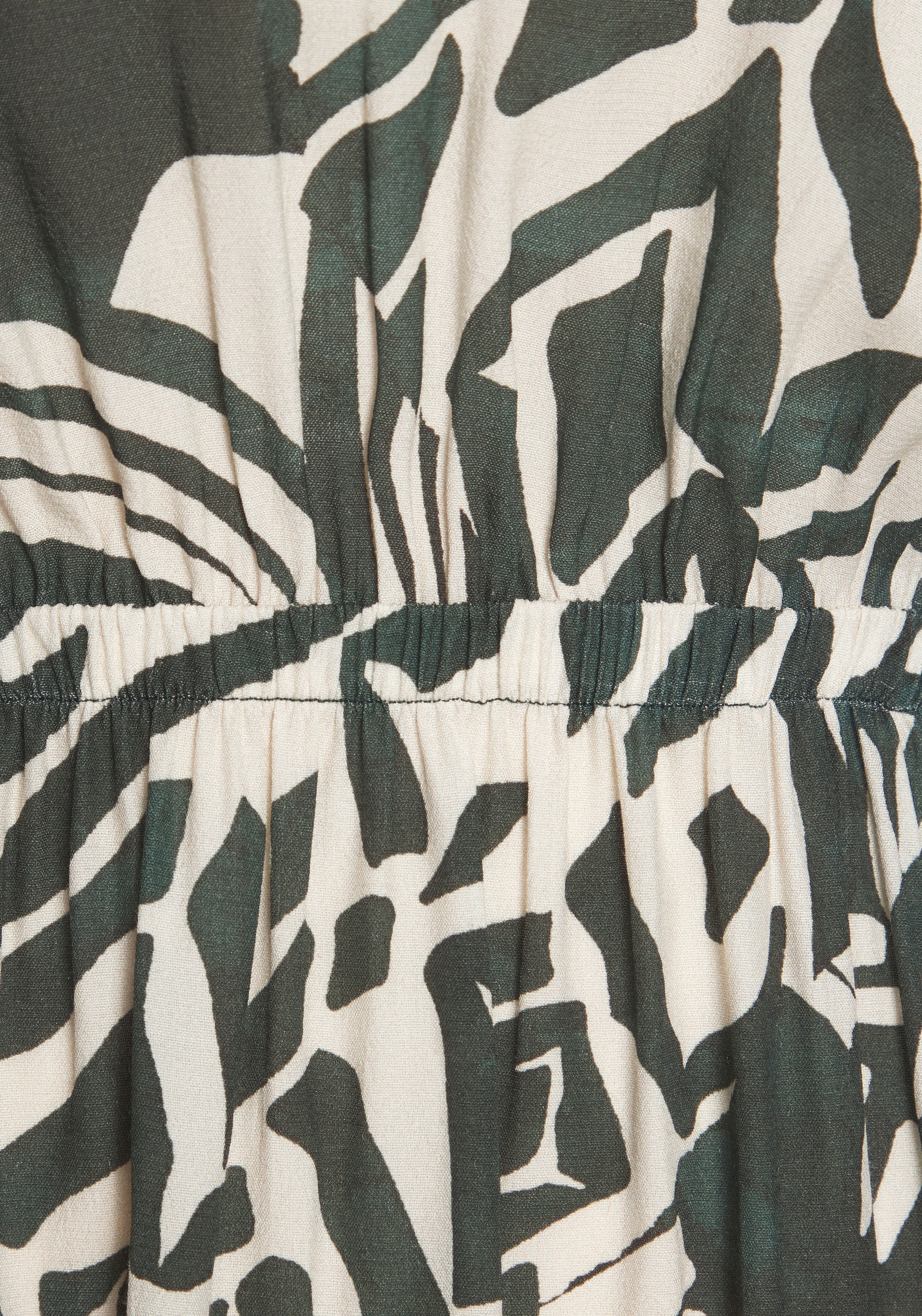 LASCANA Sommerkleid, mit Alloverprint, Flügelärmel, Sommerkleid, Webware