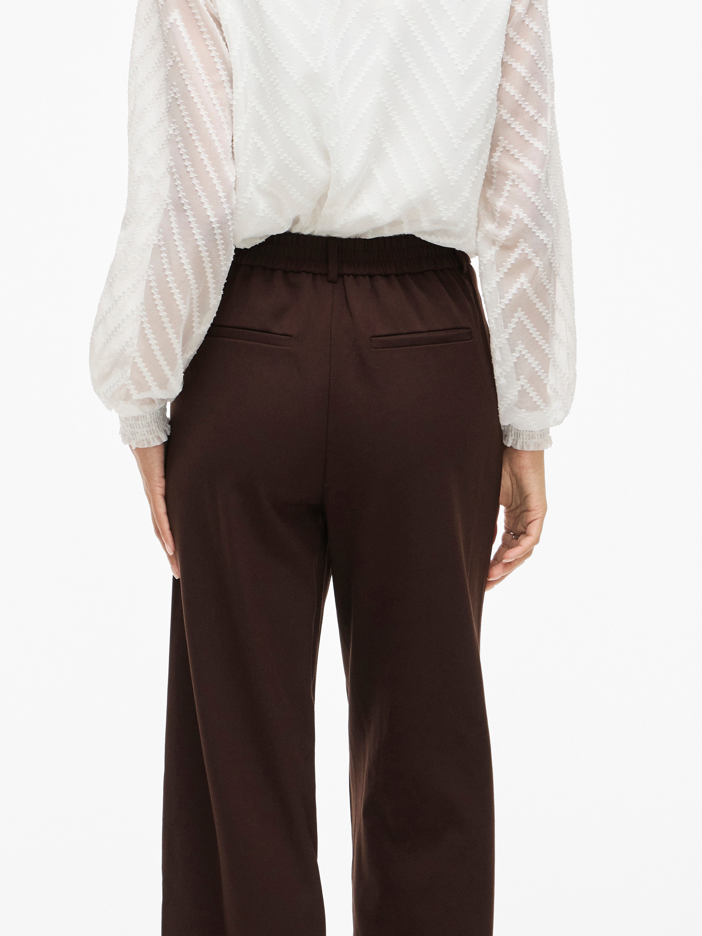 Vila Anzughose »VIVARONE HW WIDE PANT - NOOS«  Materialmix, slim fit