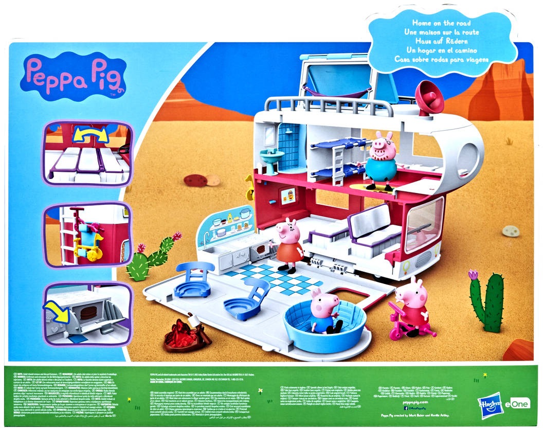 Hasbro Spielzeug-Auto »Peppa Pig, Wohnmobil von Familie Wutz«, mit  Soundeffekten online