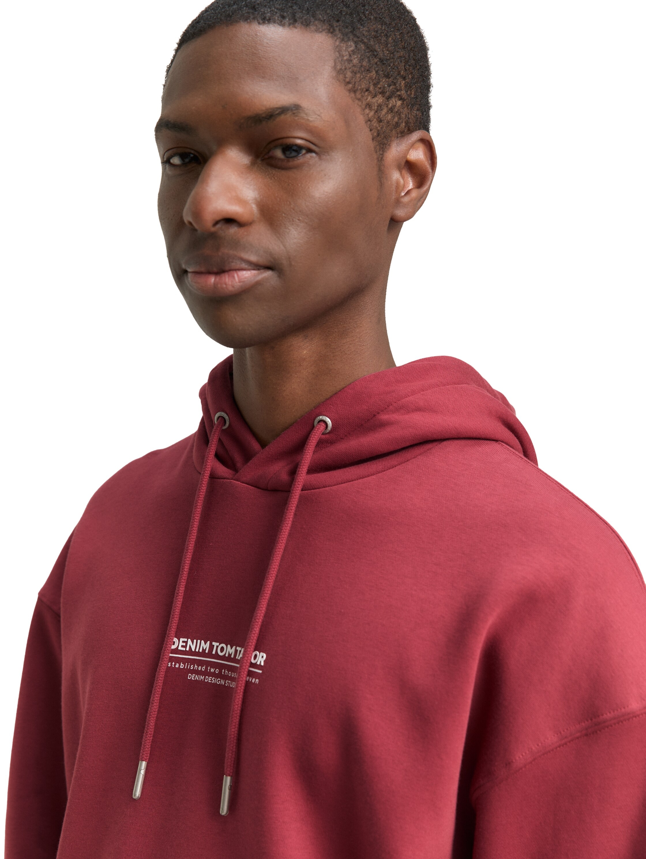 TOM TAILOR Denim Hoodie , mit Logo Print
