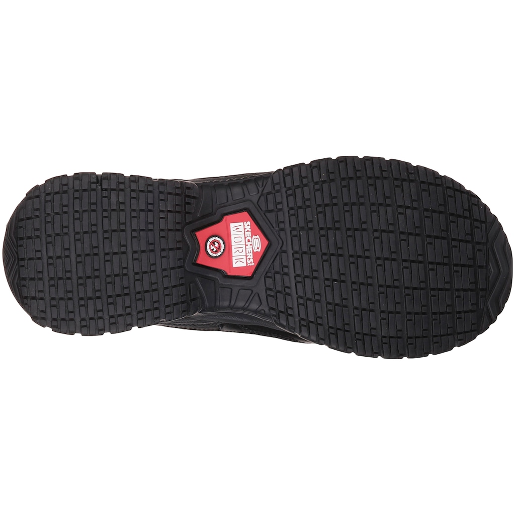 Skechers Sicherheitsschuh »SOFT STRIDE - GRINELL«, SB FO SRA, aus echtem Leder mit Memory Foam Einlegesohle