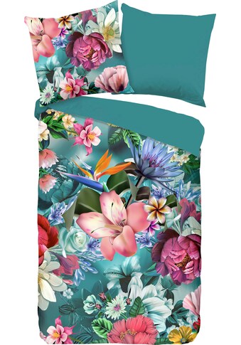 good morning Wendebettwäsche »Tiandra«, (2 tlg.), mit floralem Print kaufen