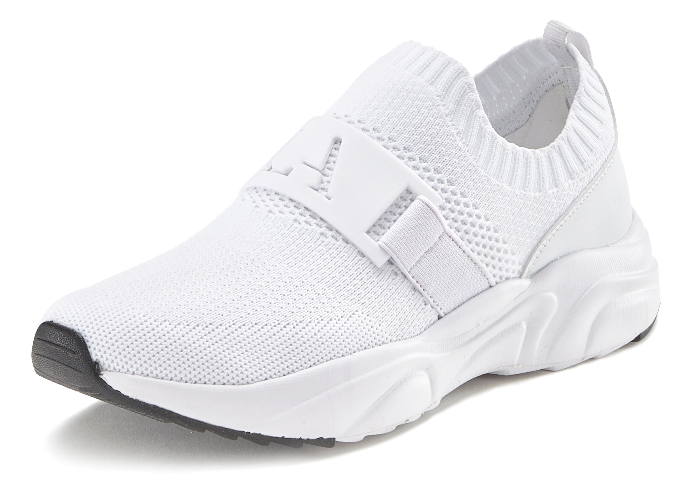 LASCANA ACTIVE Slip-On Sneaker, mit dekorativem Band und Chunky Sohle VEGAN kaufen