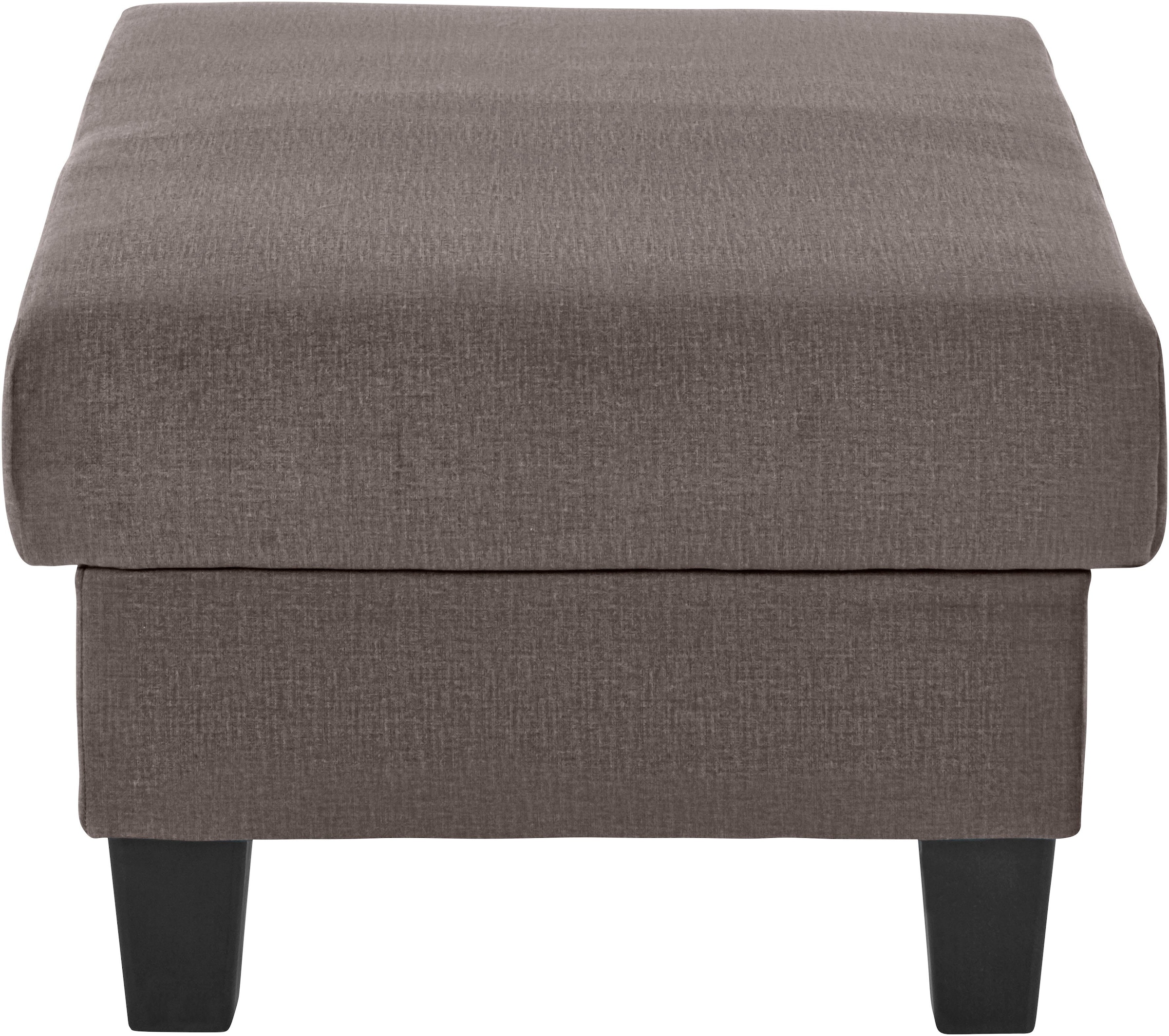 COTTA Polstergarnitur »Morven L-Form«, (Set), Set bestehend aus: Ecksofa mit Kopfteilverstellung & Hocker