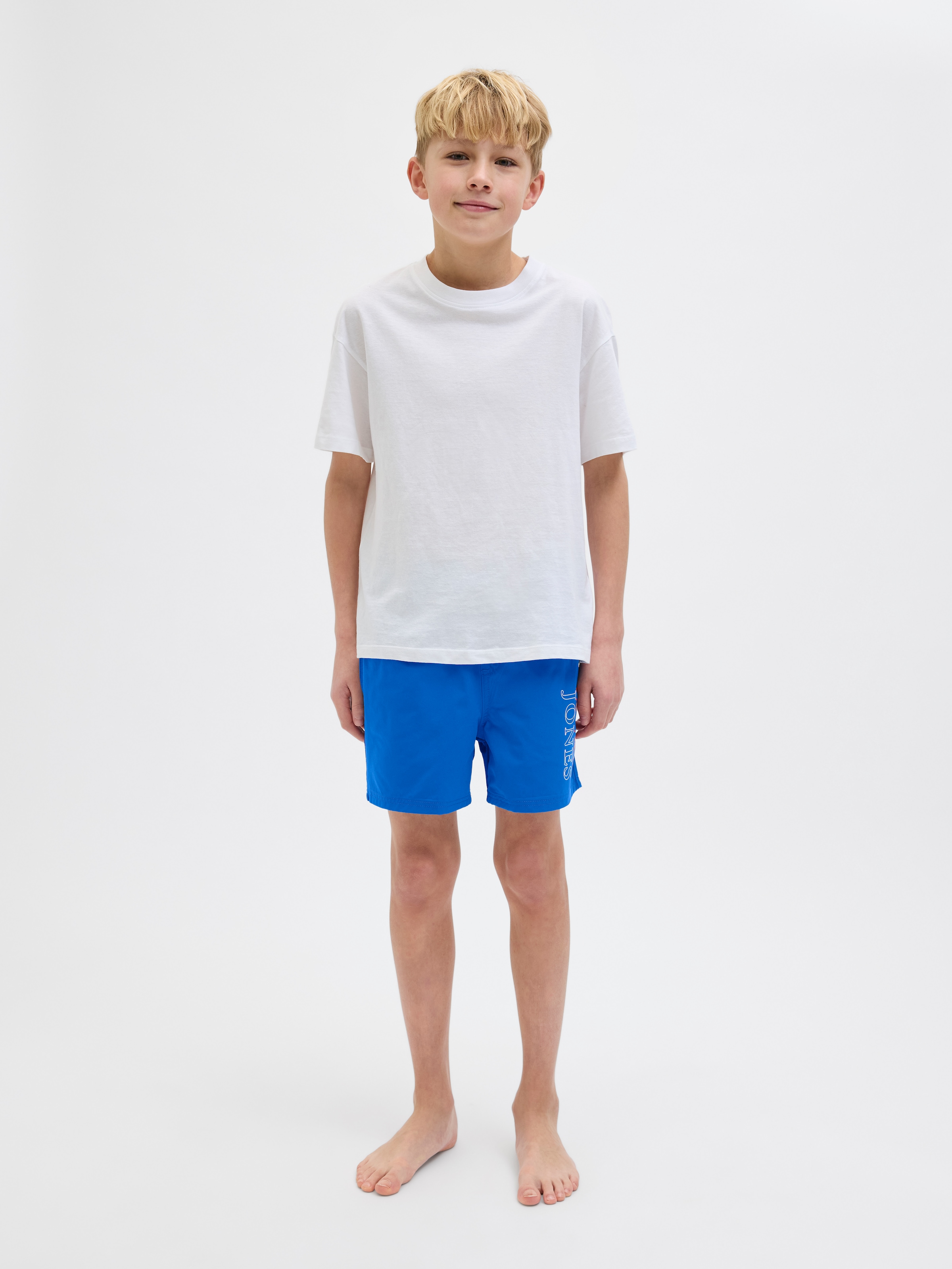 Jack & Jones Junior Badeshorts »JPSTMAUI JJSWIM DOUBLE LOGO AKM SN JNR«