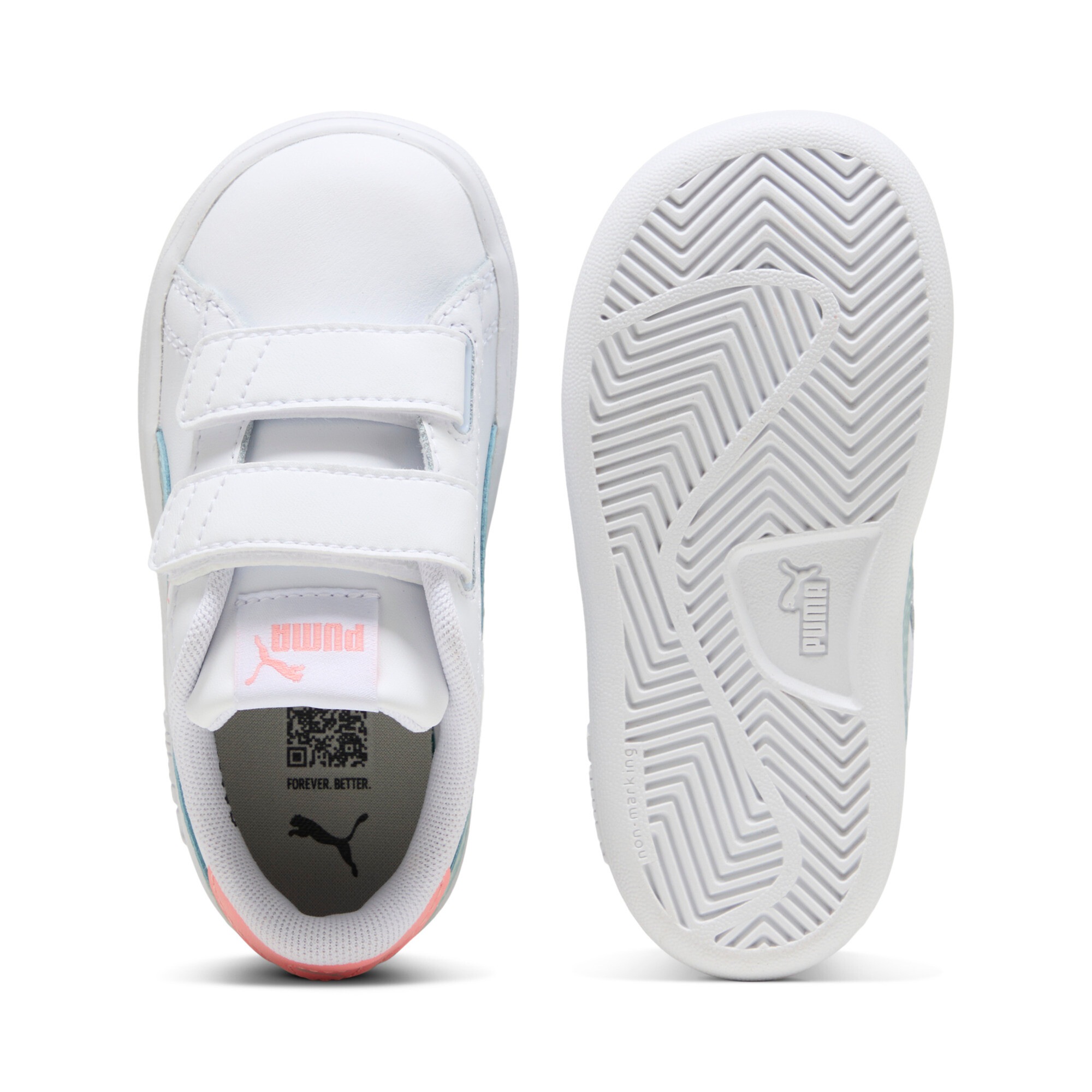 PUMA Sneaker »SMASH 3.0 L V INF«, für Babys mit Klettverschluss