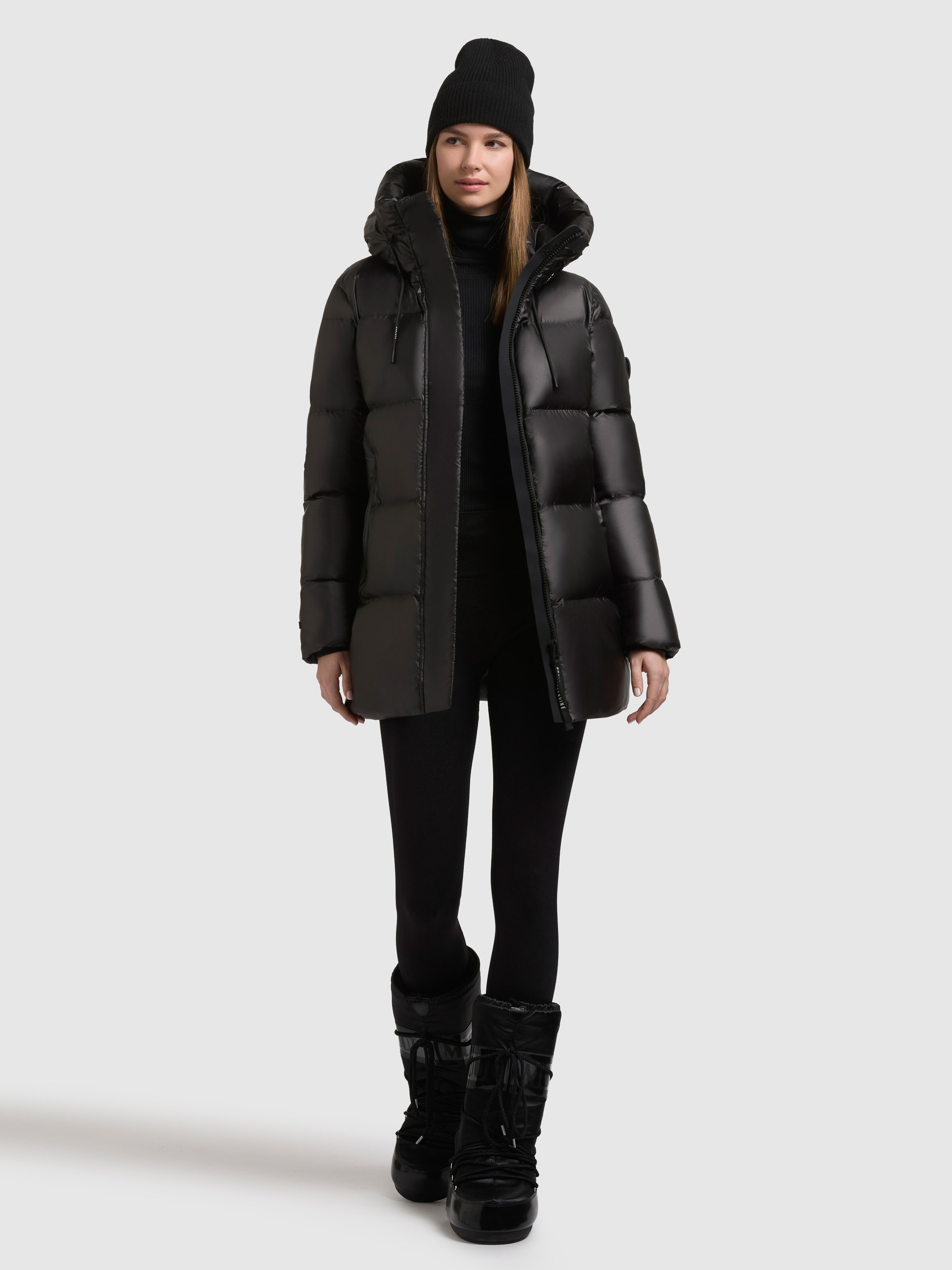 khujo Steppjacke »DROWN SHINY« mitKapuze