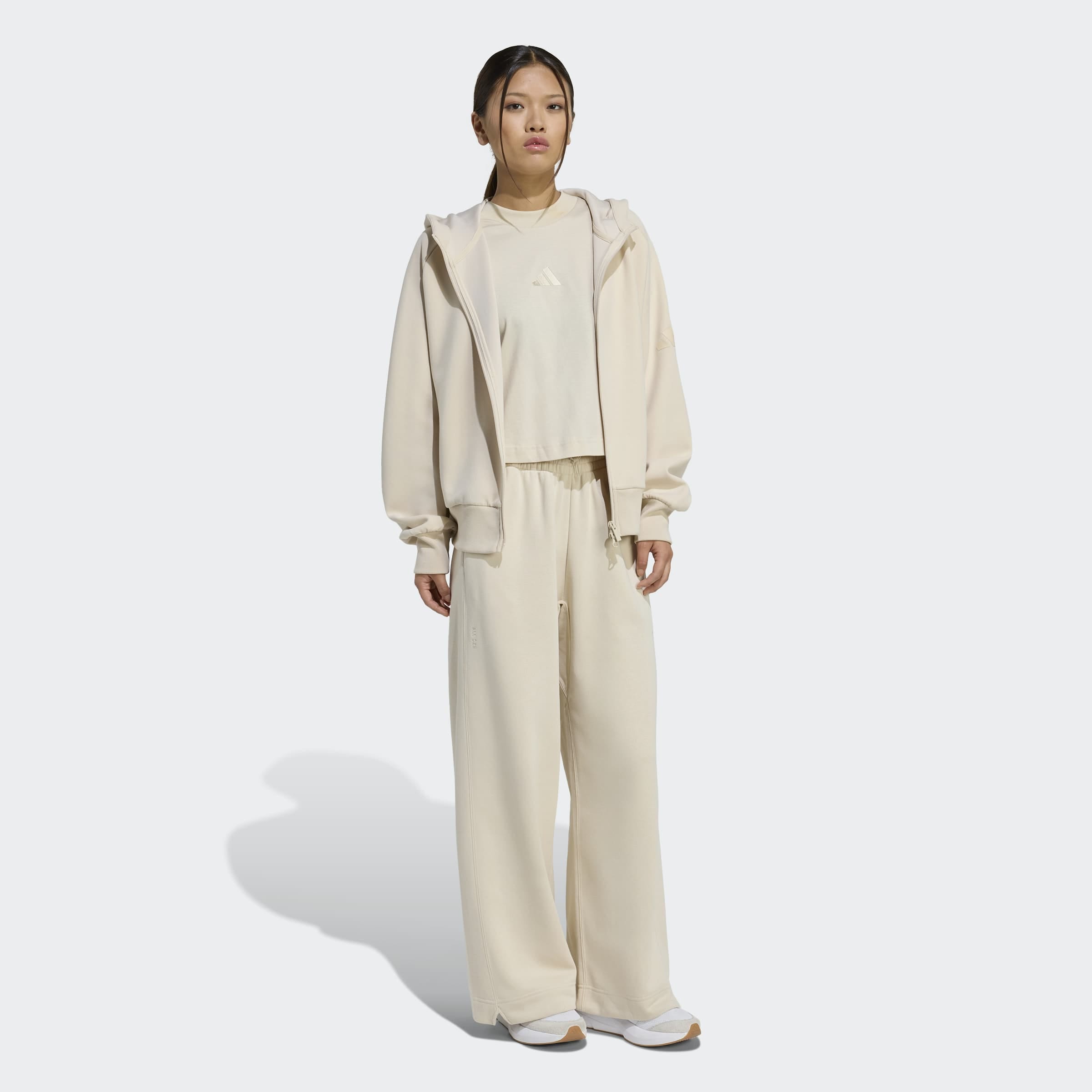 adidas Sportswear Kapuzensweatshirt »SOFT LUX, REISSVERSCHLUSS«
