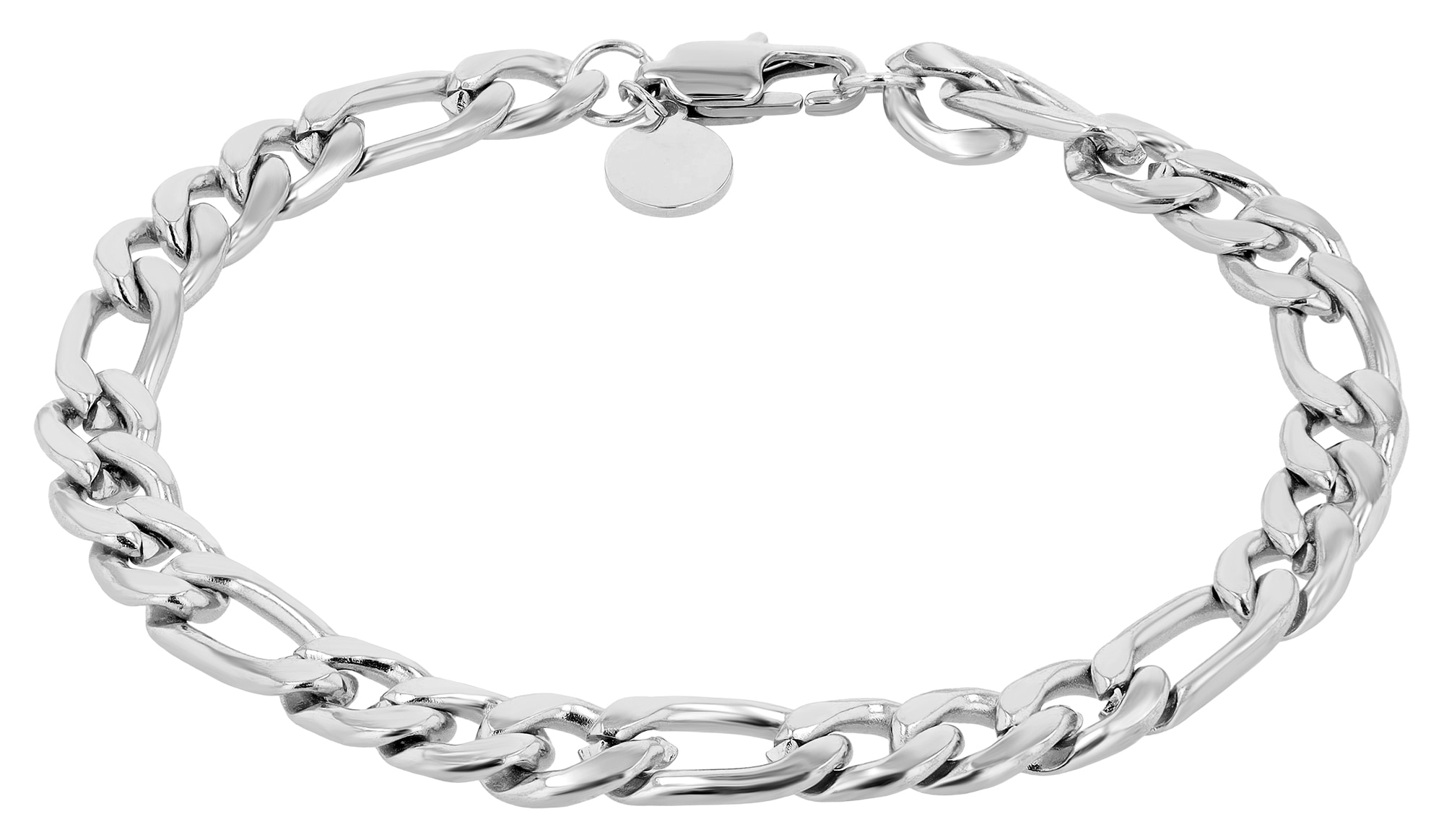 Adelia´s Armband »Unisex Armband aus Edelstahl 21,5 cm«