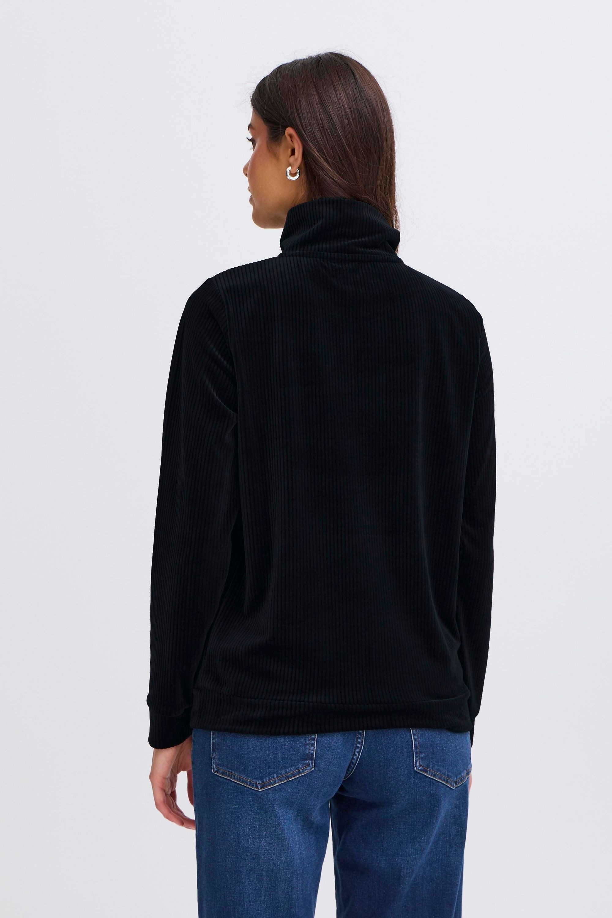 OXMO Troyer »Longsweatshirt OXEBBA HALFZIP«