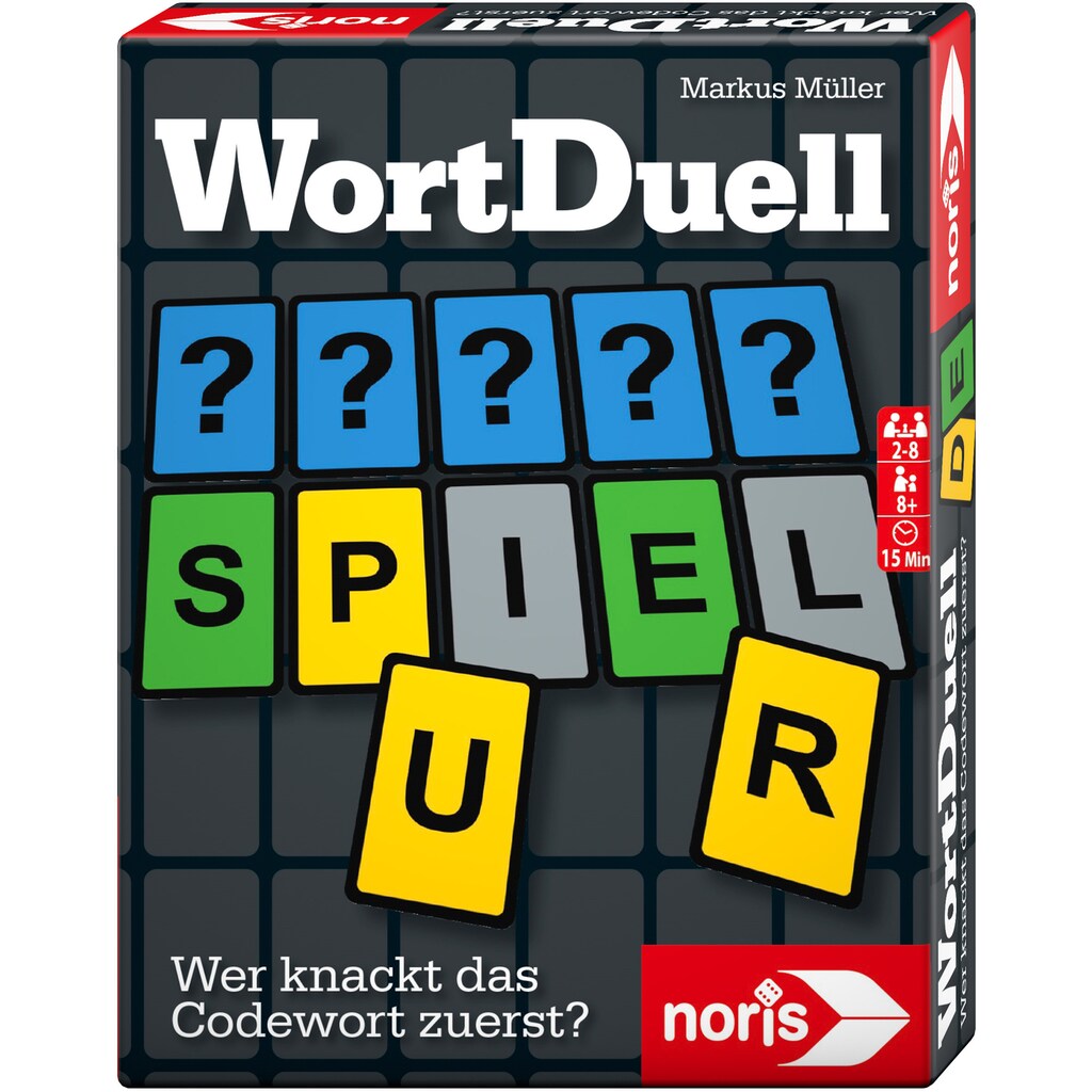 Noris Spiel »Wort Duell«, Made in Germany