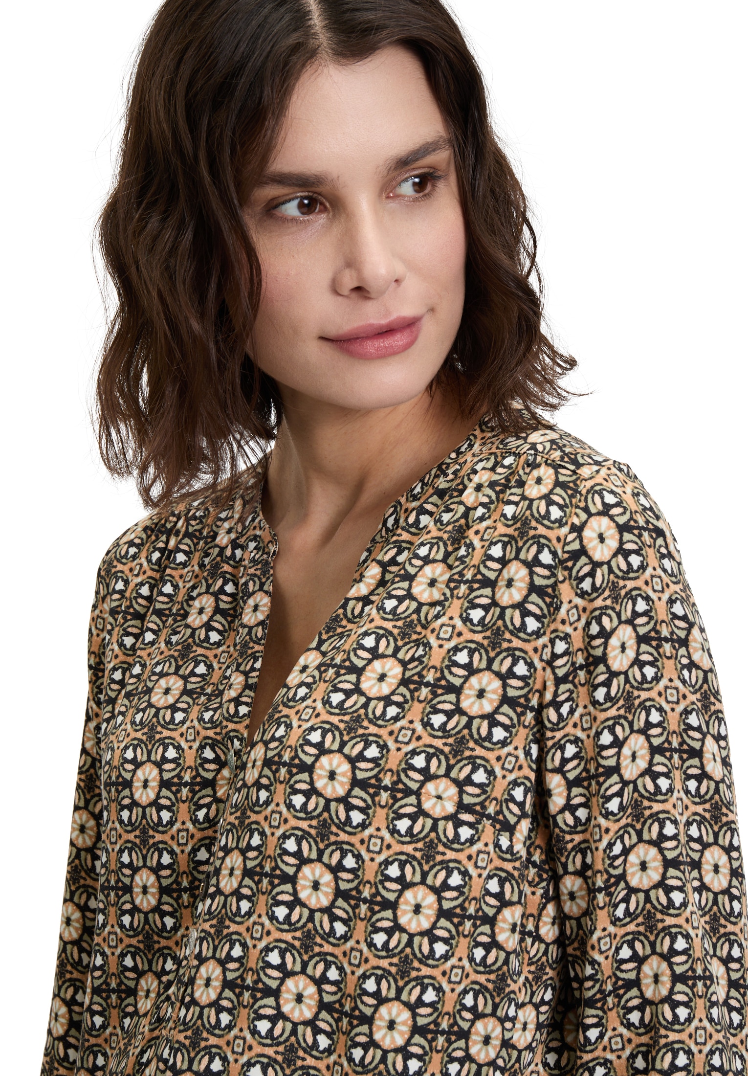 Cartoon Klassische Bluse »Casual-Bluse mit Muster«