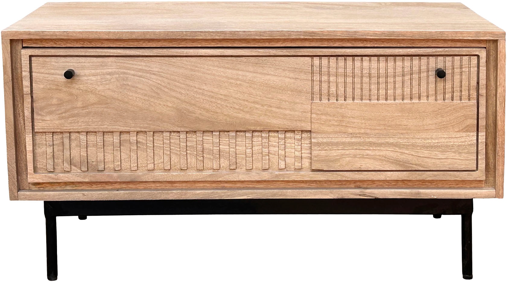 SIT Schuhschrank 1 Stk. tlg. mit dekorativen Lamellen-Schnitzereien