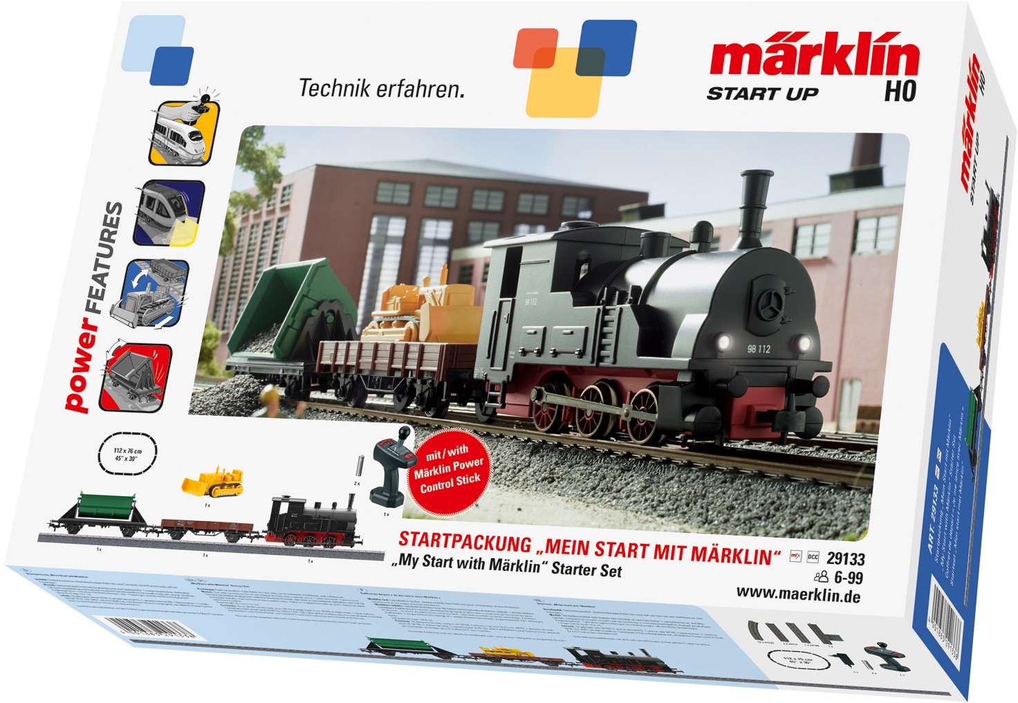 Märklin Modelleisenbahn-Set »Märklin Start up - Mein Start mit Märklin - 29133«, Für Einsteiger, Made in Europe