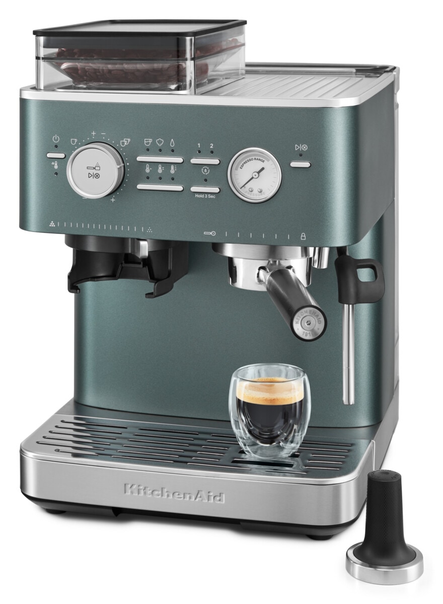 KitchenAid Espressomaschine »5KES6551EBK«, Siebträger mit Mühle