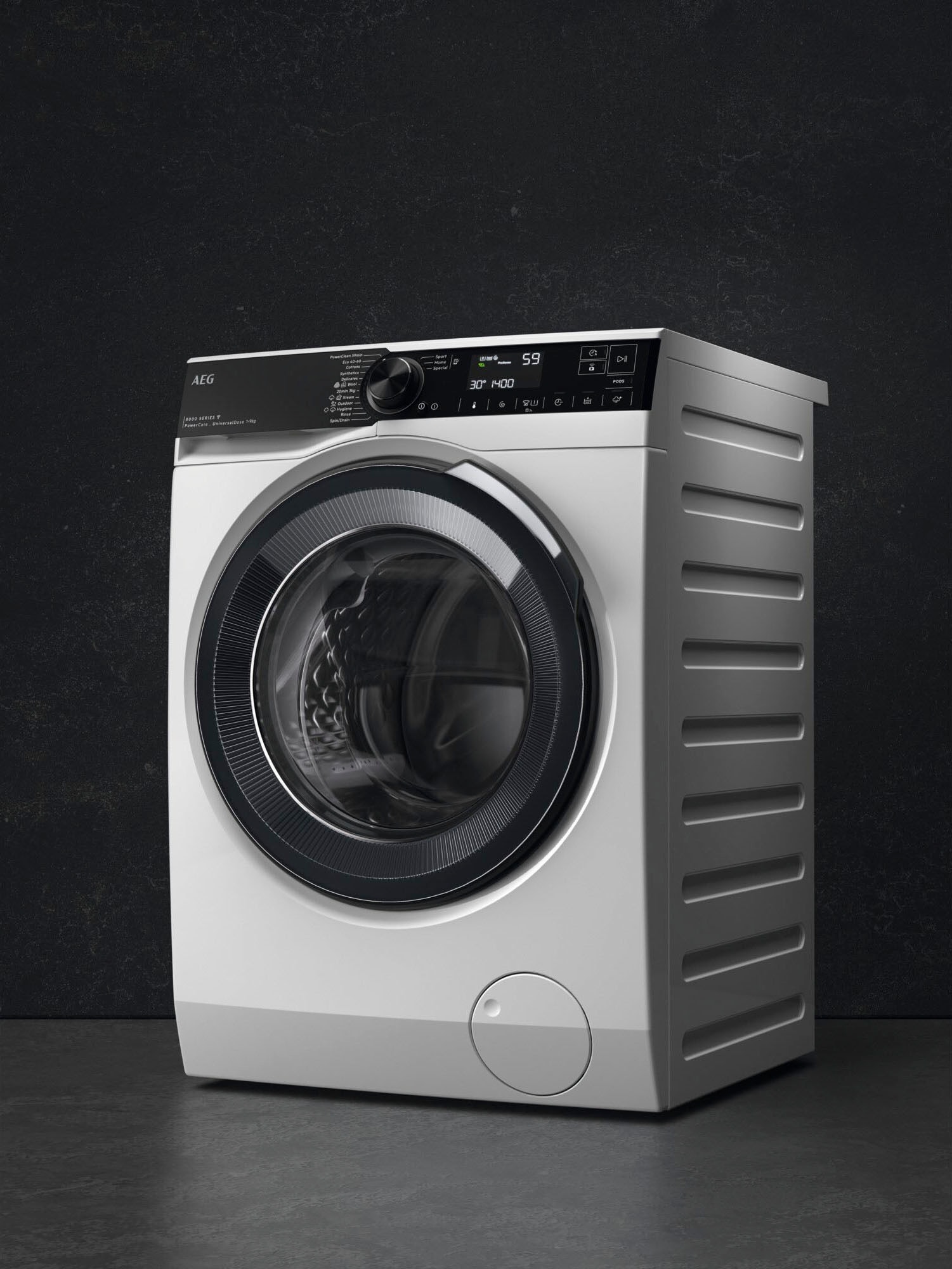 Jahren Waschmaschine LR8E75490, 3 PowerClean - AEG Garantie & mit 9 PowerCare, 30 Wifi 59 nur °C kg, 1400 8000 bei in »LR8E75490«, Min. U/min, XXL Fleckenentfernung