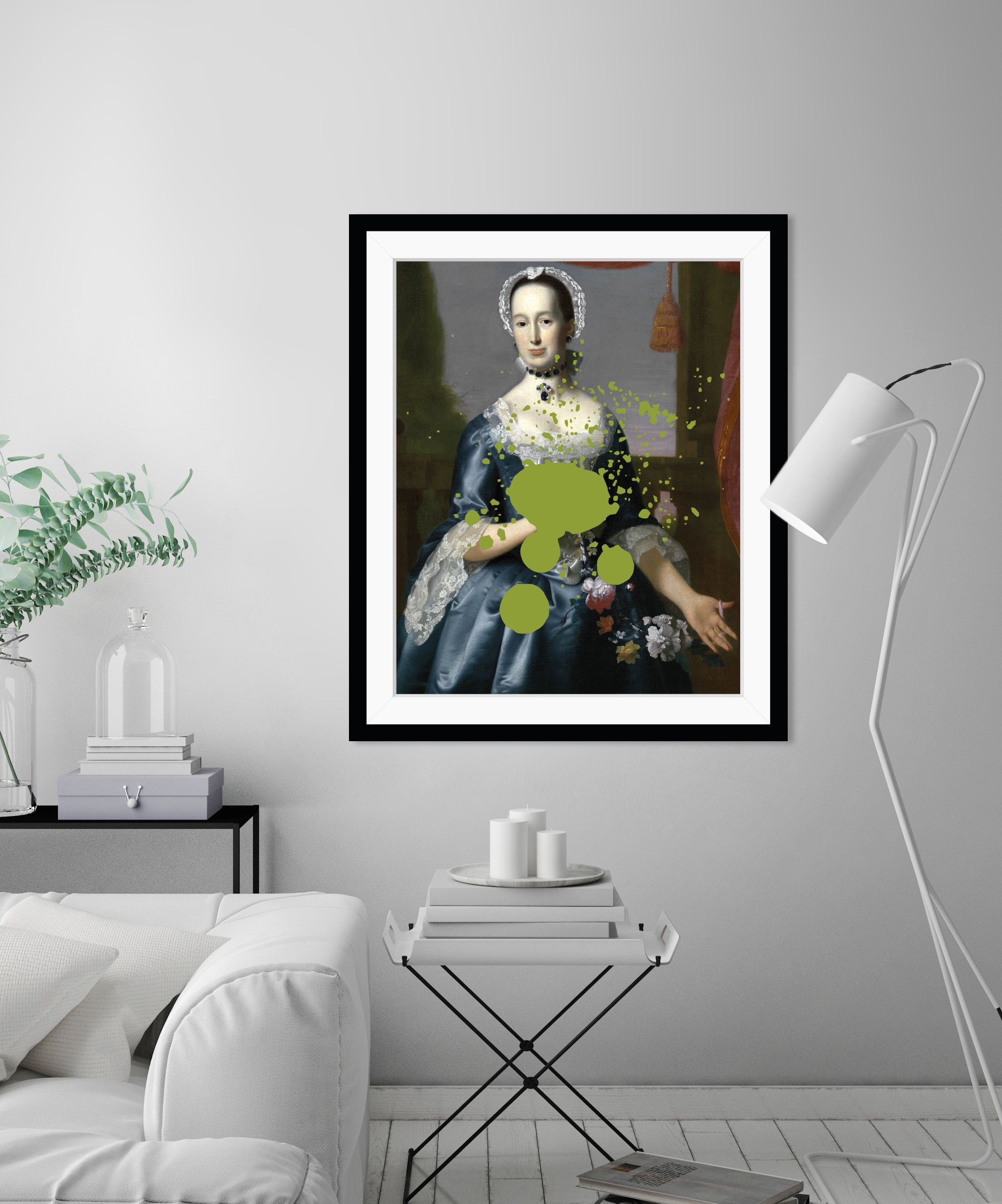 queence Bild »Bellatrix« Bilder von Frauen | Frau | Gemälde | Historische Persönlichkeiten | Kunst HD Premium Poster-Druck inkl. Holzrahmen