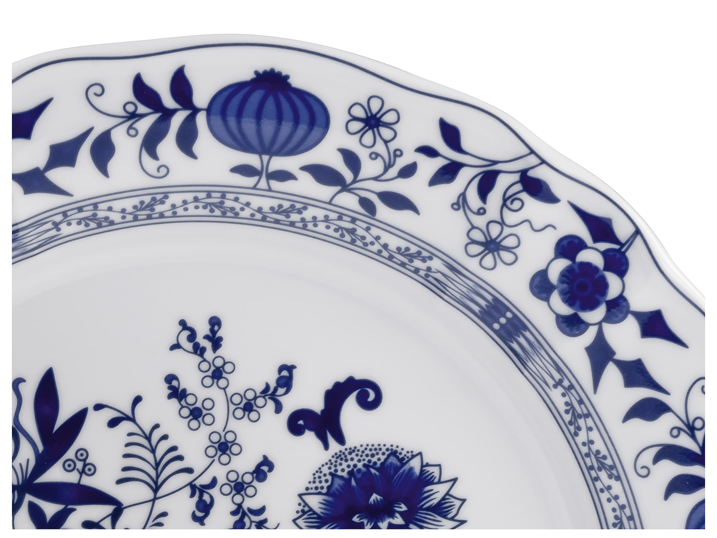 CreaTable Kombiservice »Flora Zwiebelmuster, Kombi-Service 30-tlg« Nostalgisch, Vintage