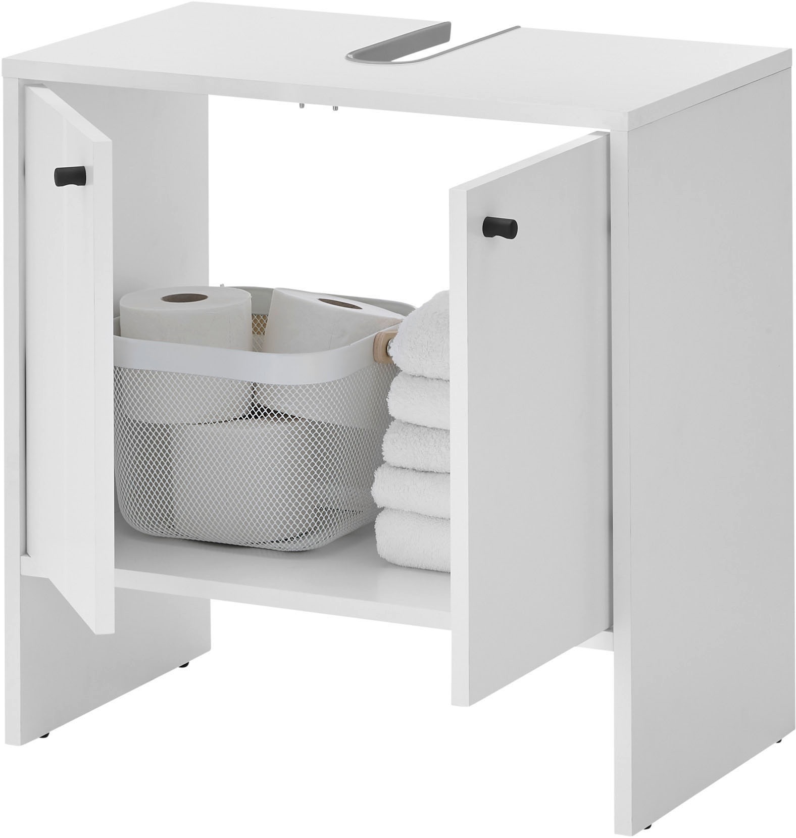 BASIC by Balculina Waschbeckenunterschrank »Kairo«, (1 St.), Moderne Farbauswahl