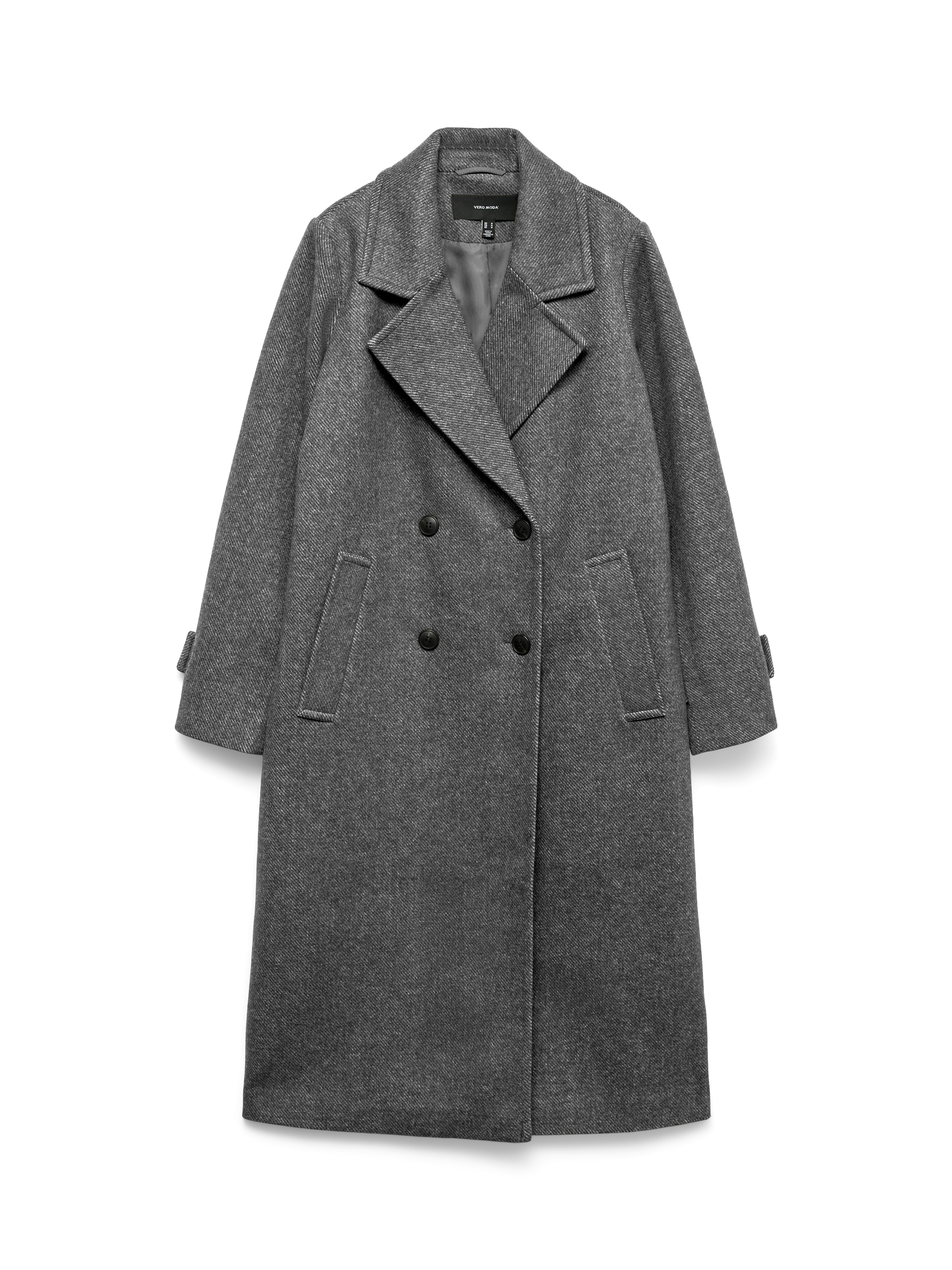 Vero Moda Langmantel »VMEVA LONG COAT NOOS« Kunstfaser