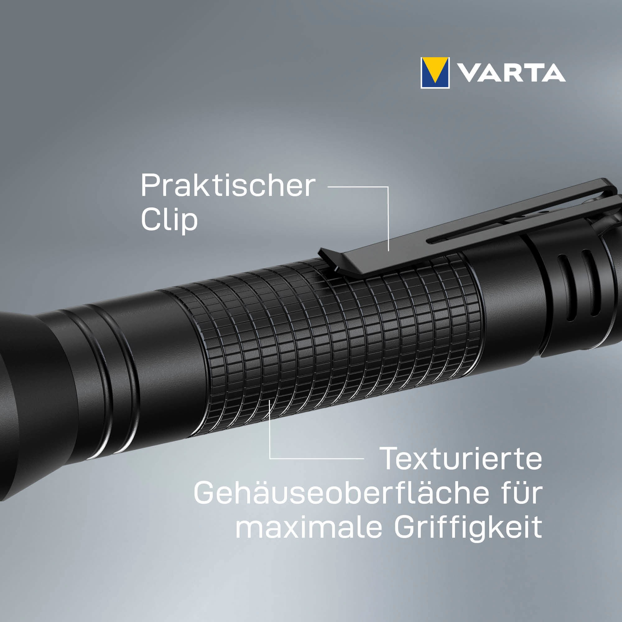 VARTA Taschenlampe »Aluminium Light F20 Pro«, (1 St.)