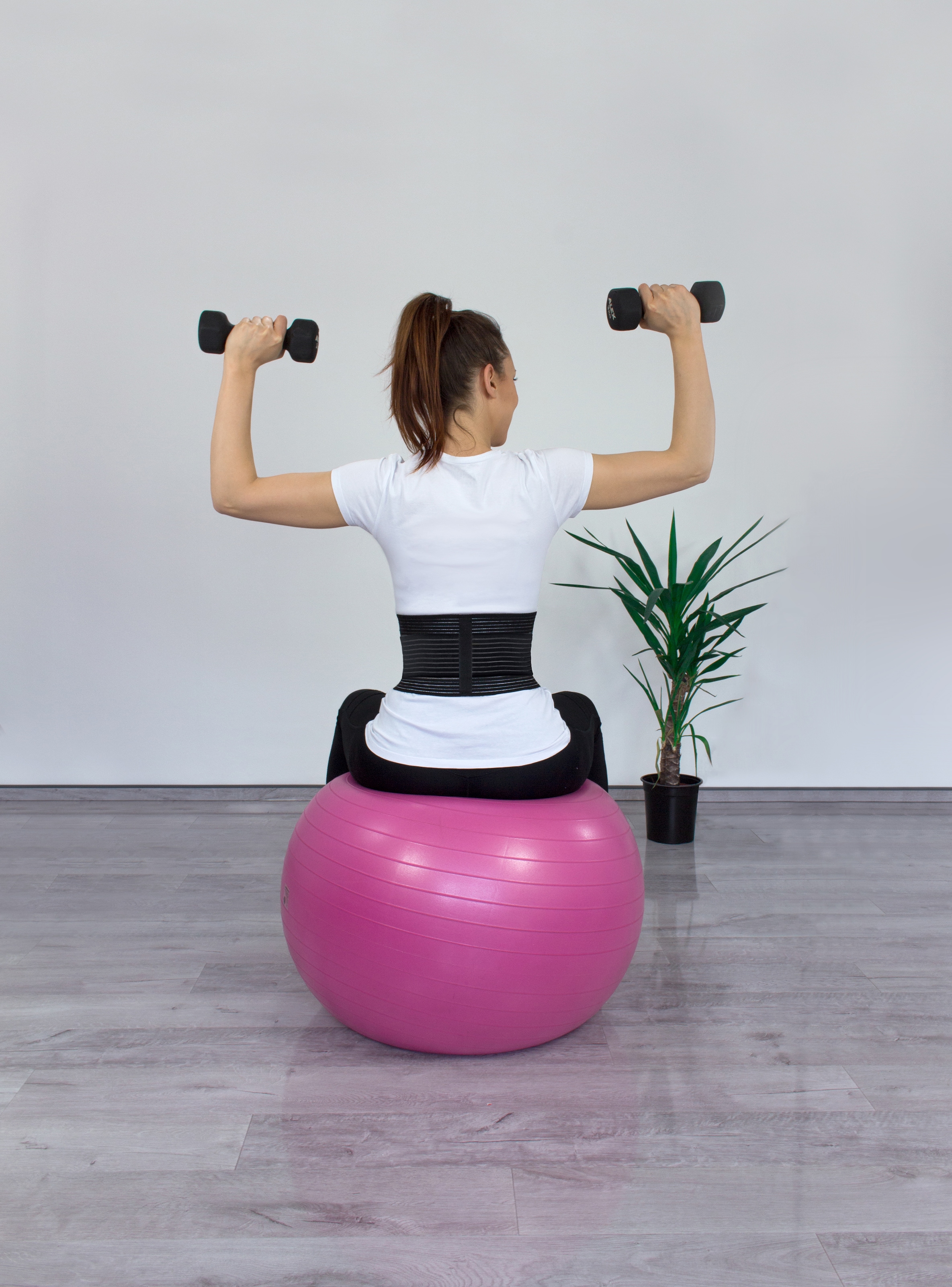 Hydas Bauch- und Rückenstützgürtel »zur Entlastung der Wirbelsäule, Haltungskorrektur & Stabilisierung« Unterstützt bei Bandscheiben-/Überlastungsbeschwerden, Made in Germany