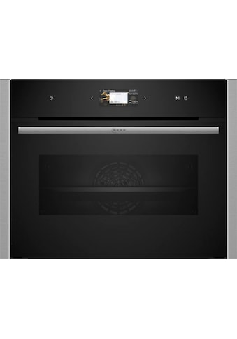 Dampfbackofen »C24FS31N0«, N 90, C24FS31N0, mit Teleskopauszug nachrüstbar, EasyClean®