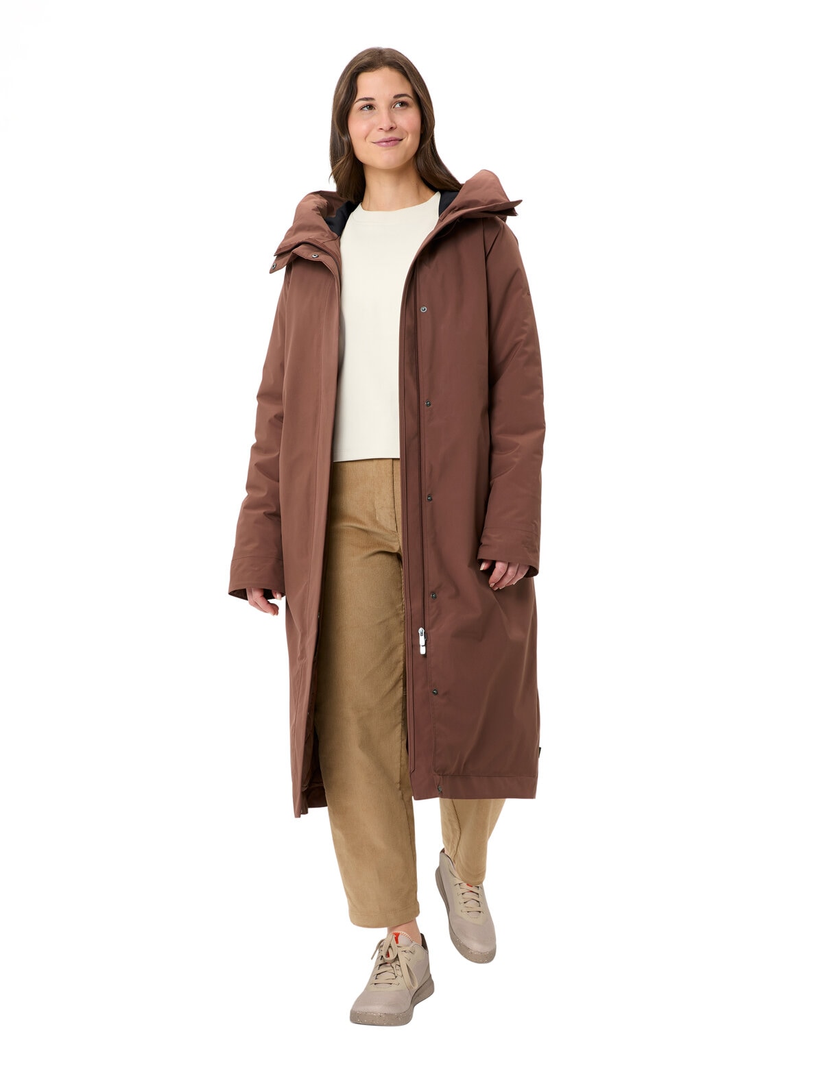VAUDE Langmantel »WOMEN'S COREWAY COAT«, (1 tlg.)