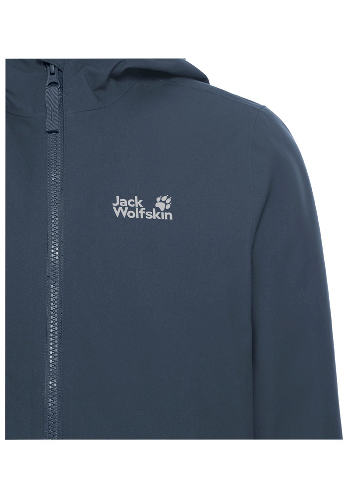 Jack Wolfskin Winterjacke »SNOW DAYS JKT KIDS« mit Kapuze für Kinder, mit Kapuze, wasserdicht, winddicht, atmungsaktiv