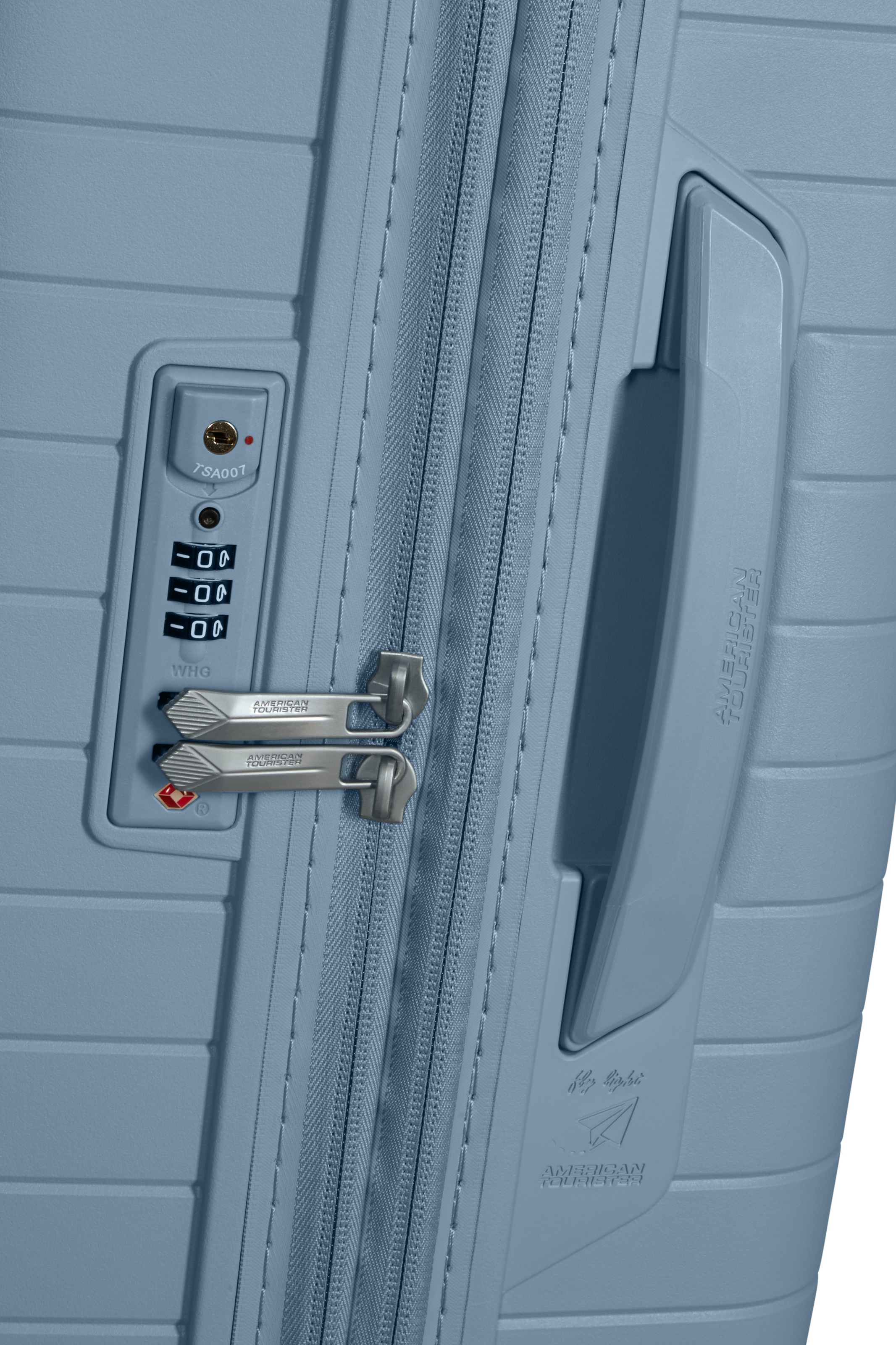 American Tourister® Hartschalen-Trolley »FASTFORWARD, verschiedene Größen und Farben«, 4 Rollen, Hartschalen-Koffer personalisierbar TSA-Schloss Volumenerweiterung
